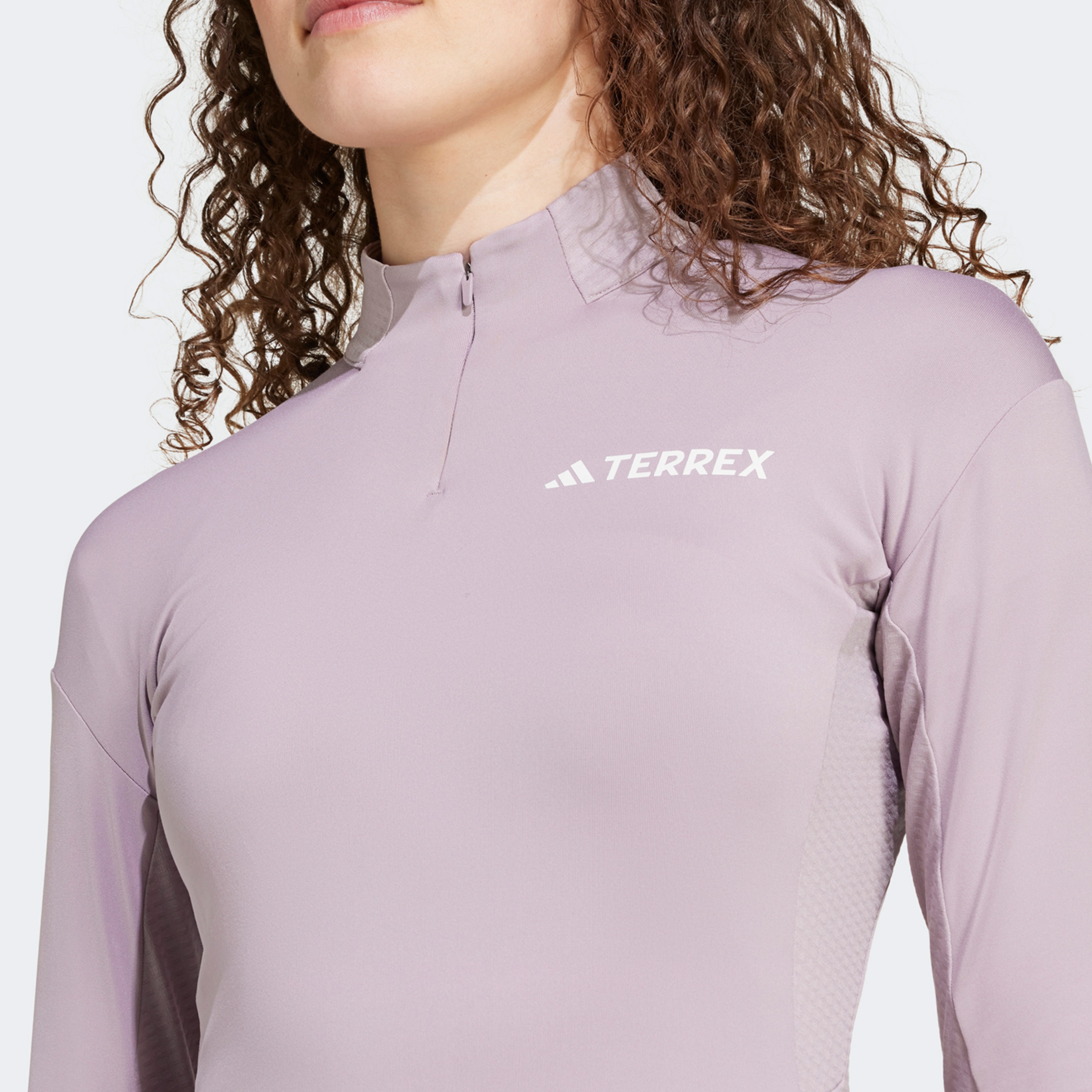 adidas Xpr Longsleeve Kadın Mor Antrenman Üstü