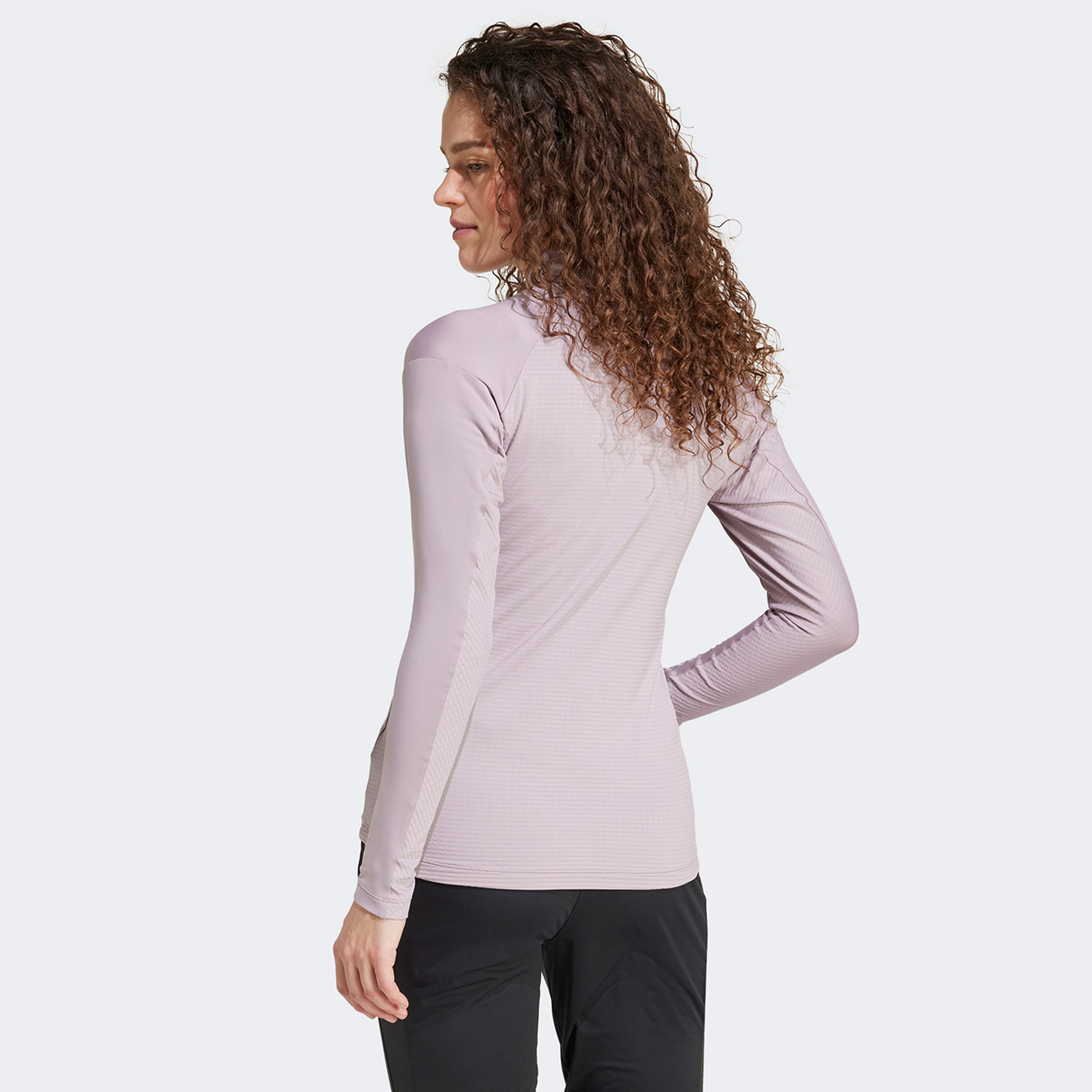 adidas Xpr Longsleeve Kadın Mor Antrenman Üstü
