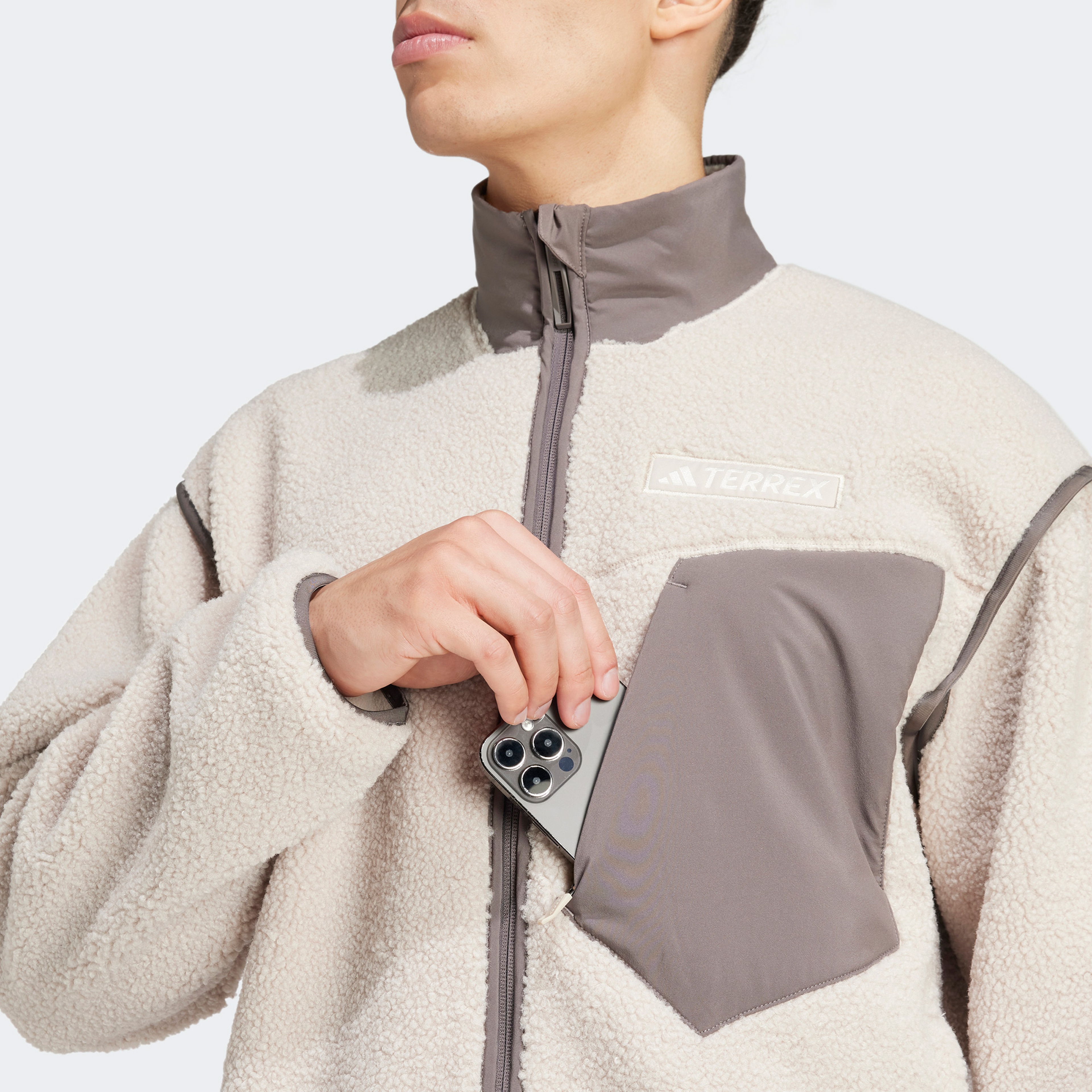 adidas XPL Erkek Bej Outdoor Ceket