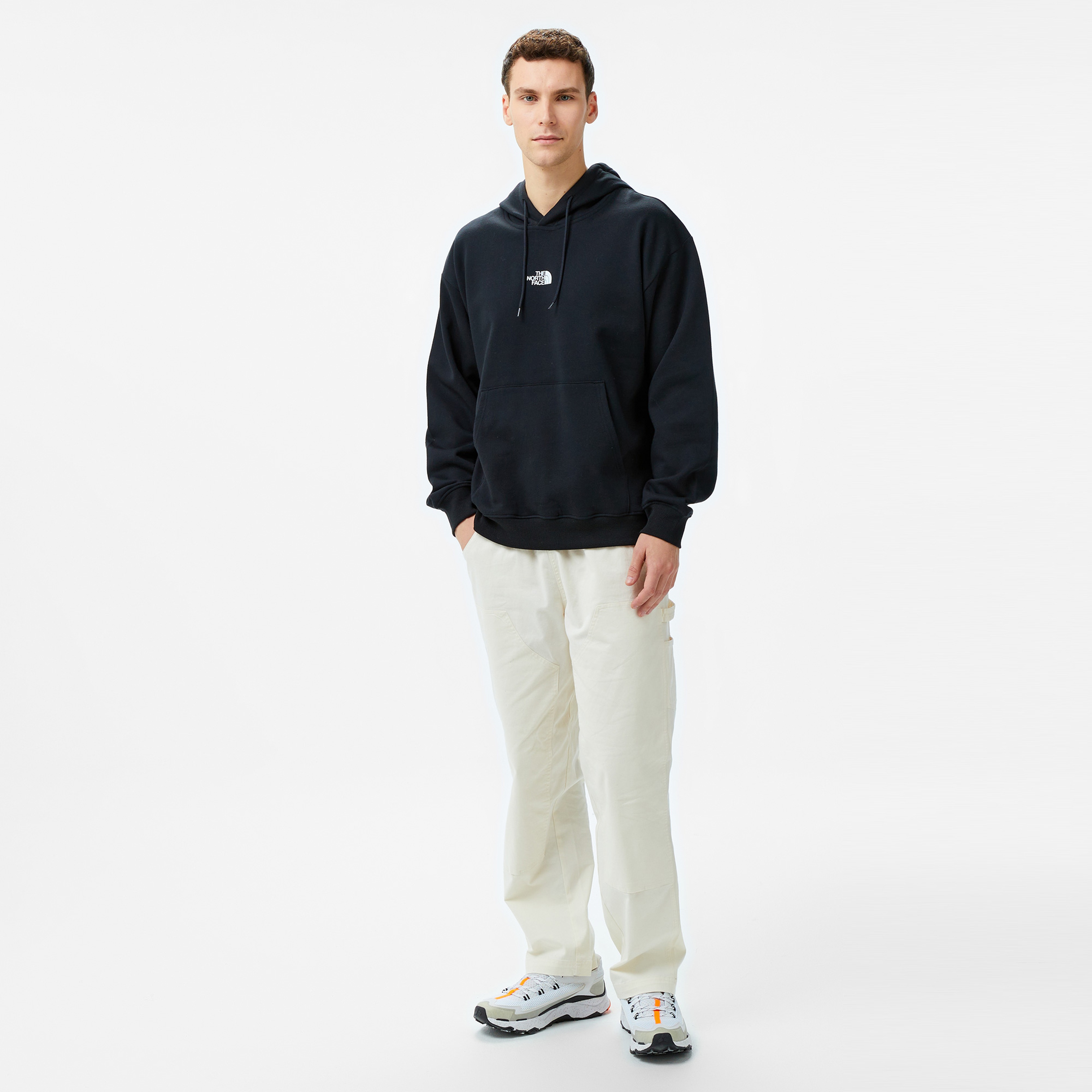 The North Face Zum Oversize Erkek Siyah Sweatshirt