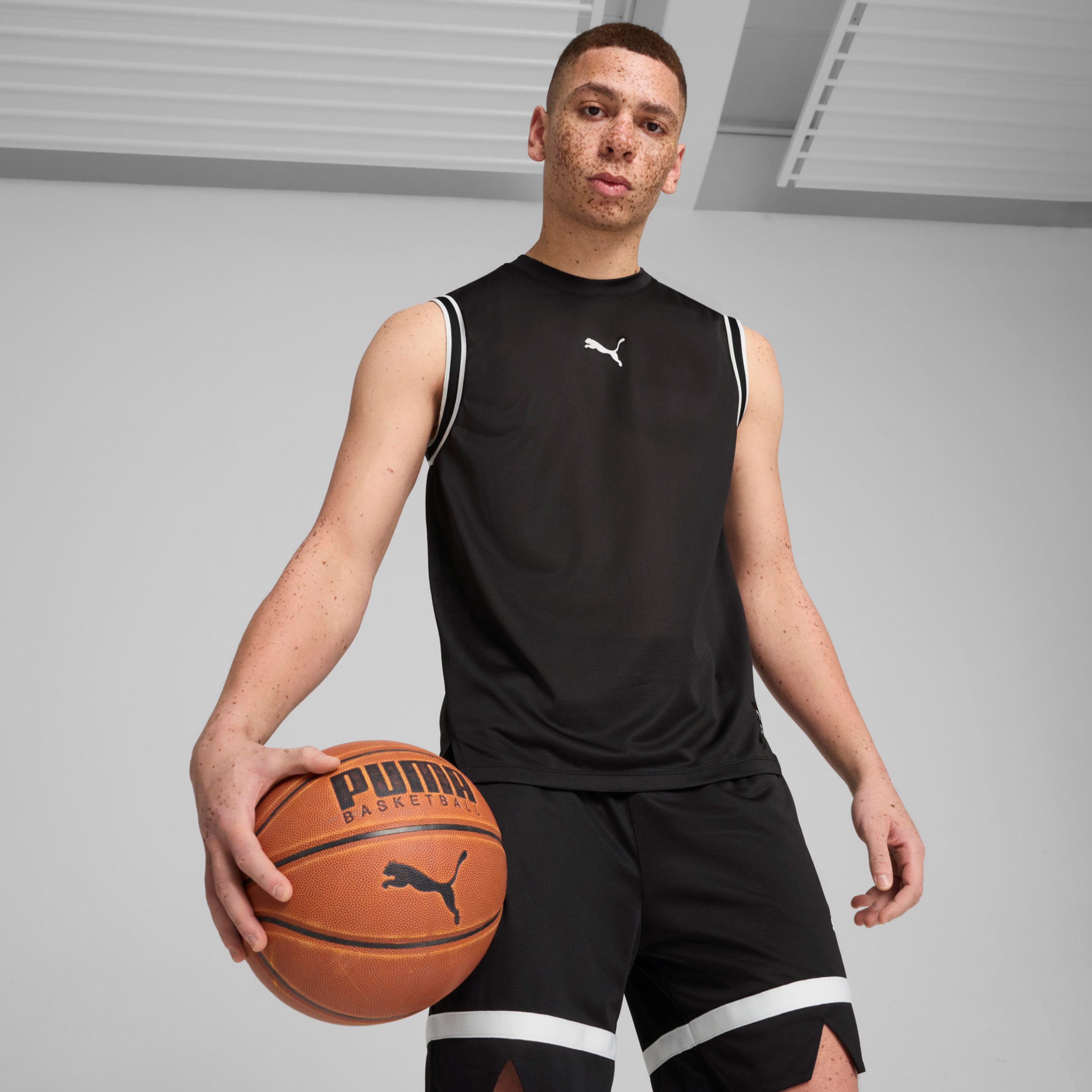 Puma Squad Erkek Siyah Günlük T-Shirt