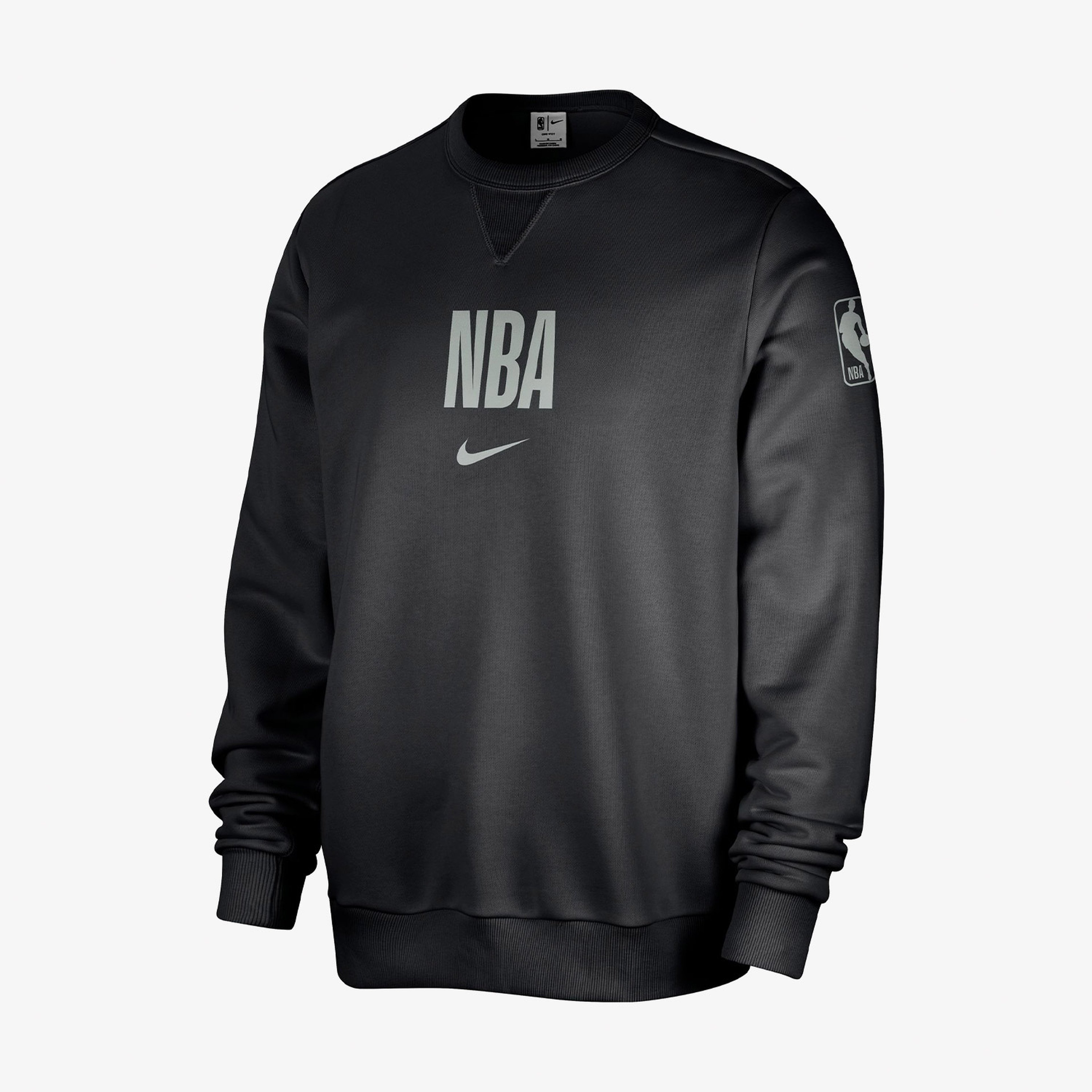 Nike Nba Standart Issue Erkek Siyah Günlük Sweatshirt