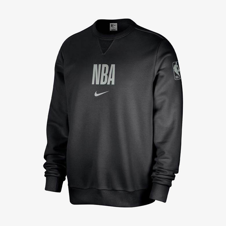 Nike Nba Standart Issue Erkek Siyah Günlük Sweatshirt