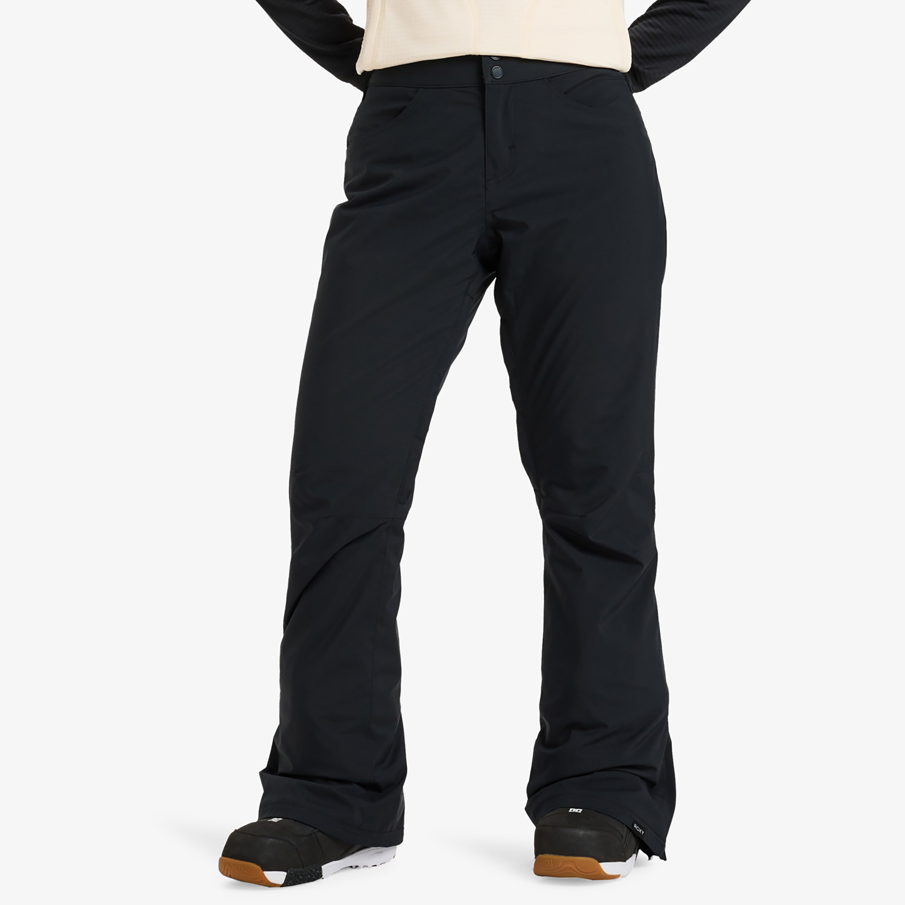 Roxy Backyard Pt Kadın Siyah Kayak Pantolonu