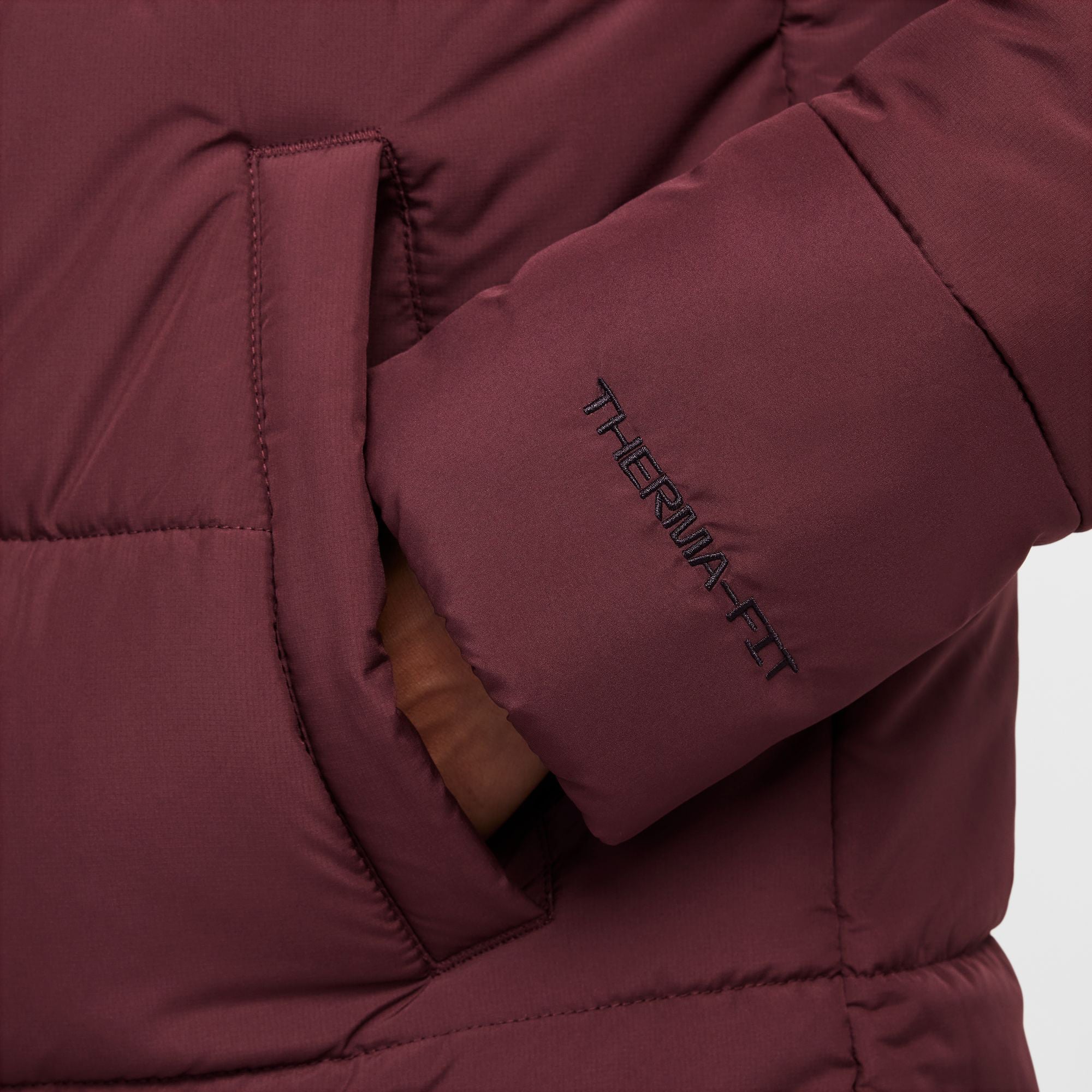 Nike Sportswear Air Synthetic Erkek Bordo Mont