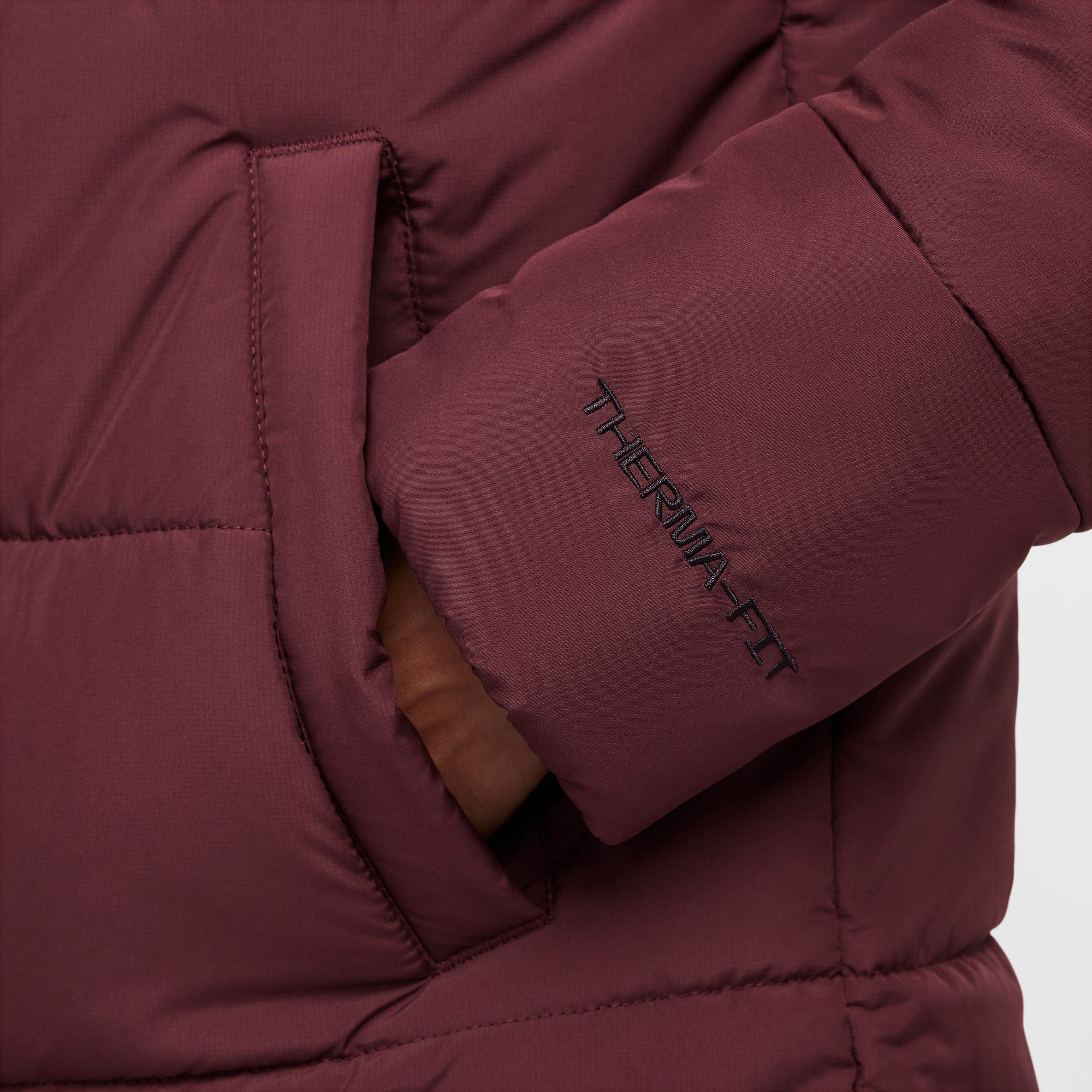 Nike Sportswear Air Synthetic Erkek Bordo Mont