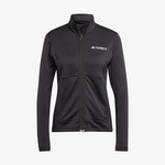 adidas Terrex Multi Light Fleece Full Zip Kadın Siyah Antrenman Üstü
