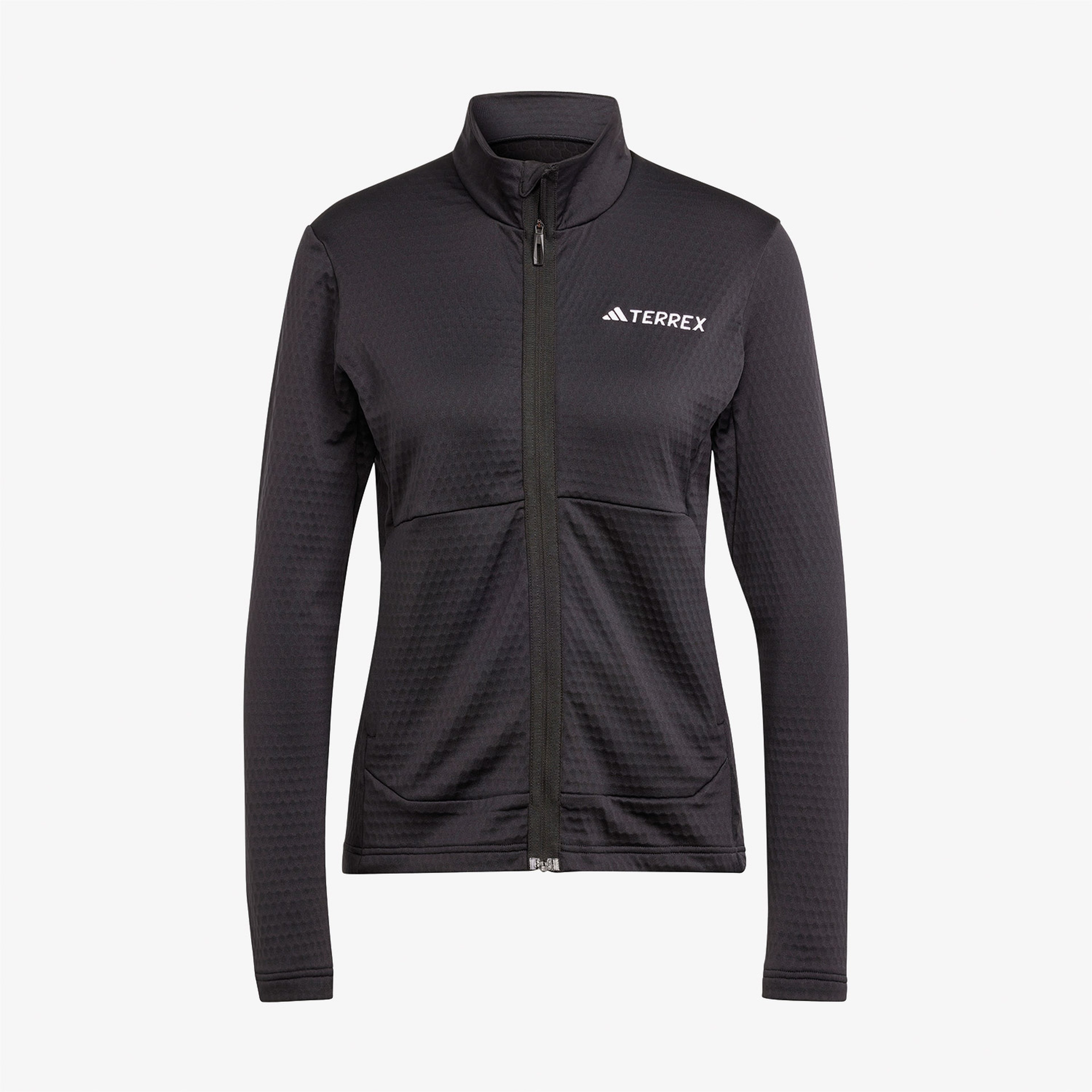 adidas Terrex Multi Light Fleece Full Zip Kadın Siyah Antrenman Üstü