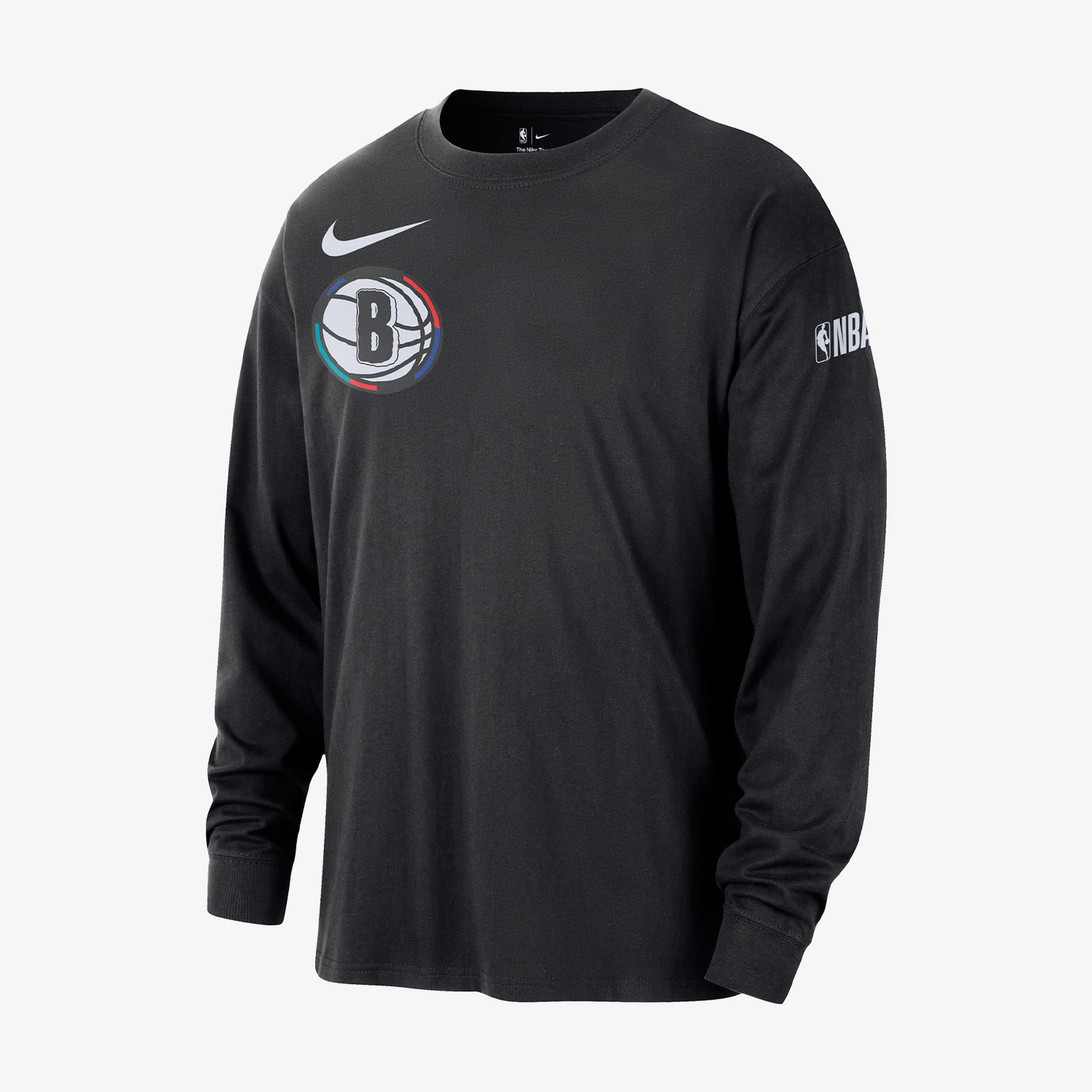 Nike Brooklyn Nets City Edition Erkek Siyah Günlük Sweatshirt