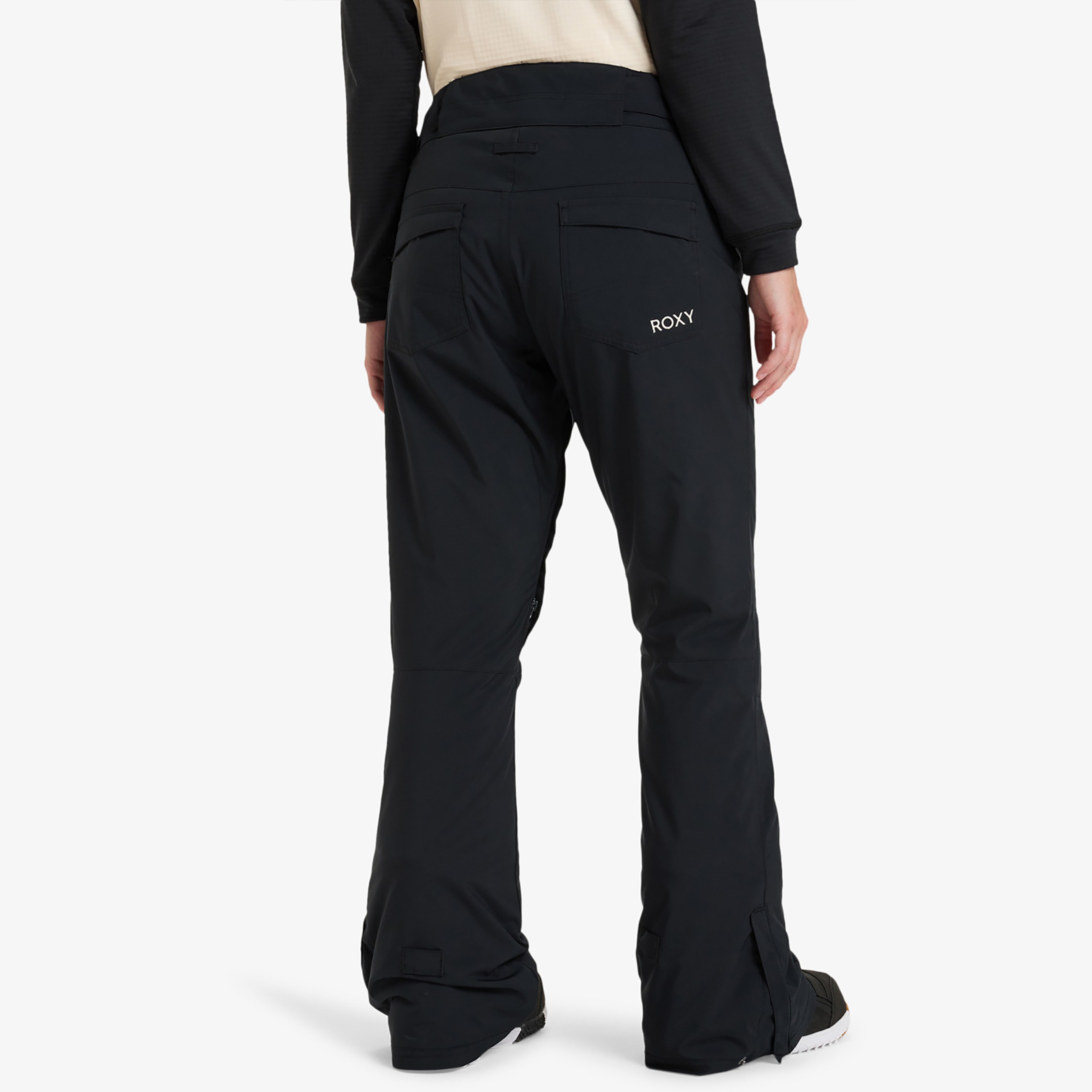 Roxy Backyard Pt Kadın Siyah Kayak Pantolonu