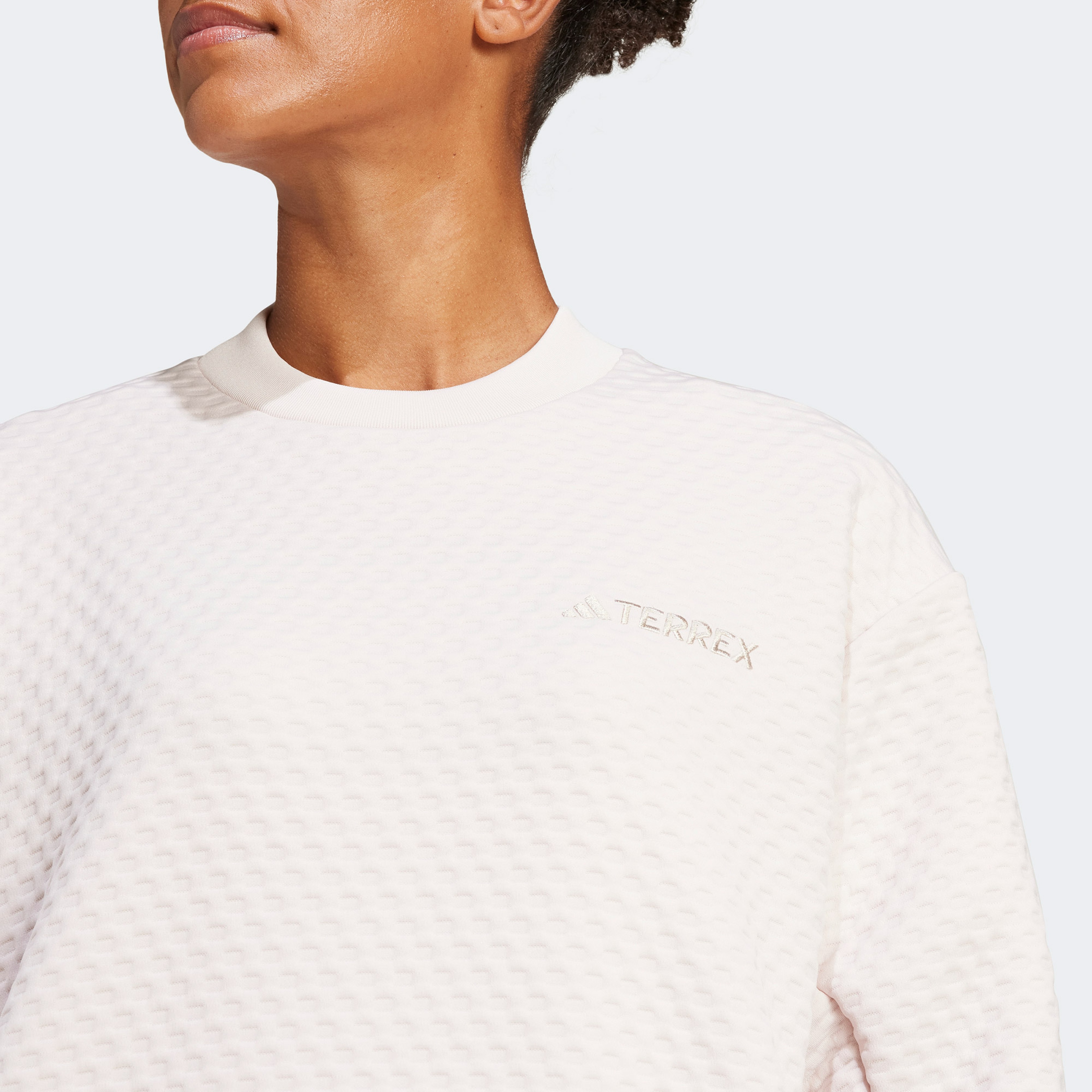 adidas XPL Crew Neck Kadın Beyaz Günlük Sweatshirt