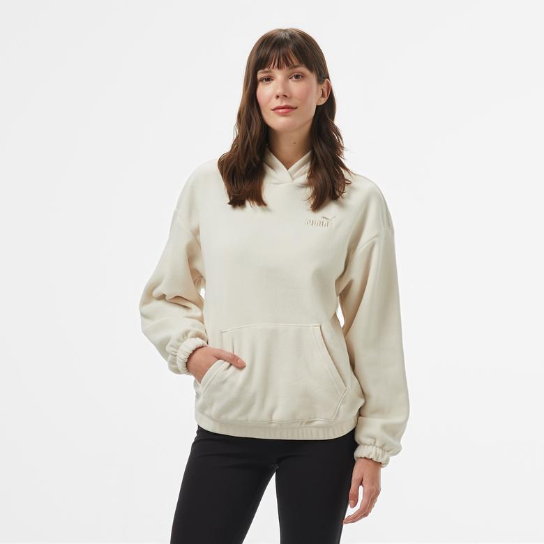 Puma Essentials Elevated Kadın Bej Günlük Sweatshirt