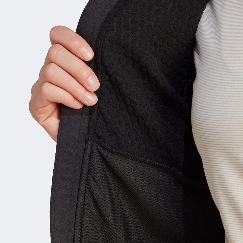 adidas Terrex Multi Light Fleece Full Zip Kadın Siyah Antrenman Üstü