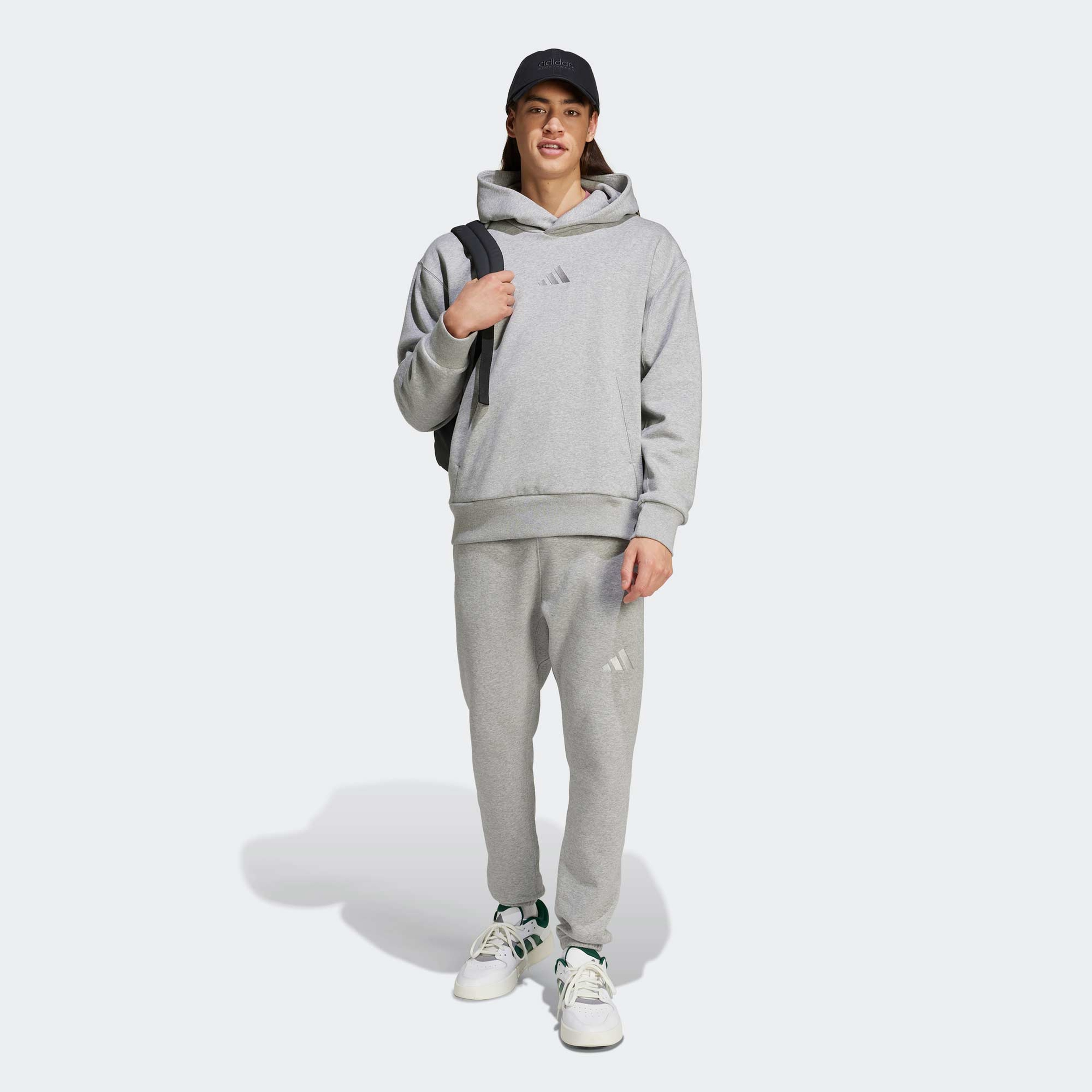 Adidas Erkek Gri Günlük Eşofman Altı