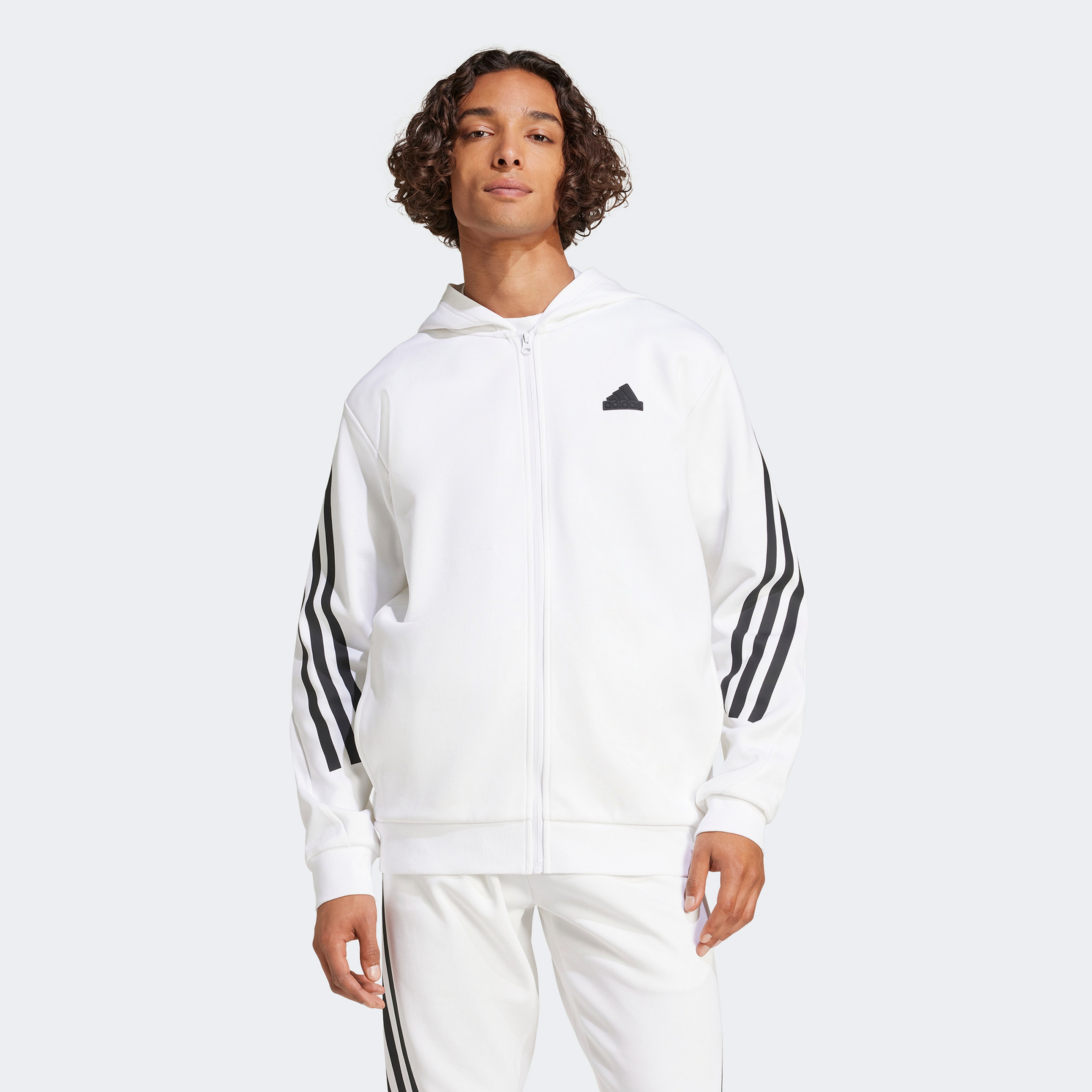 adidas Future Icons 3S Erkek Beyaz Günlük Sweatshirt