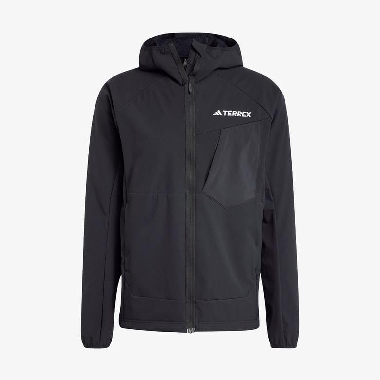adidas Terrex Xperior Erkek Siyah Koşu Ceket