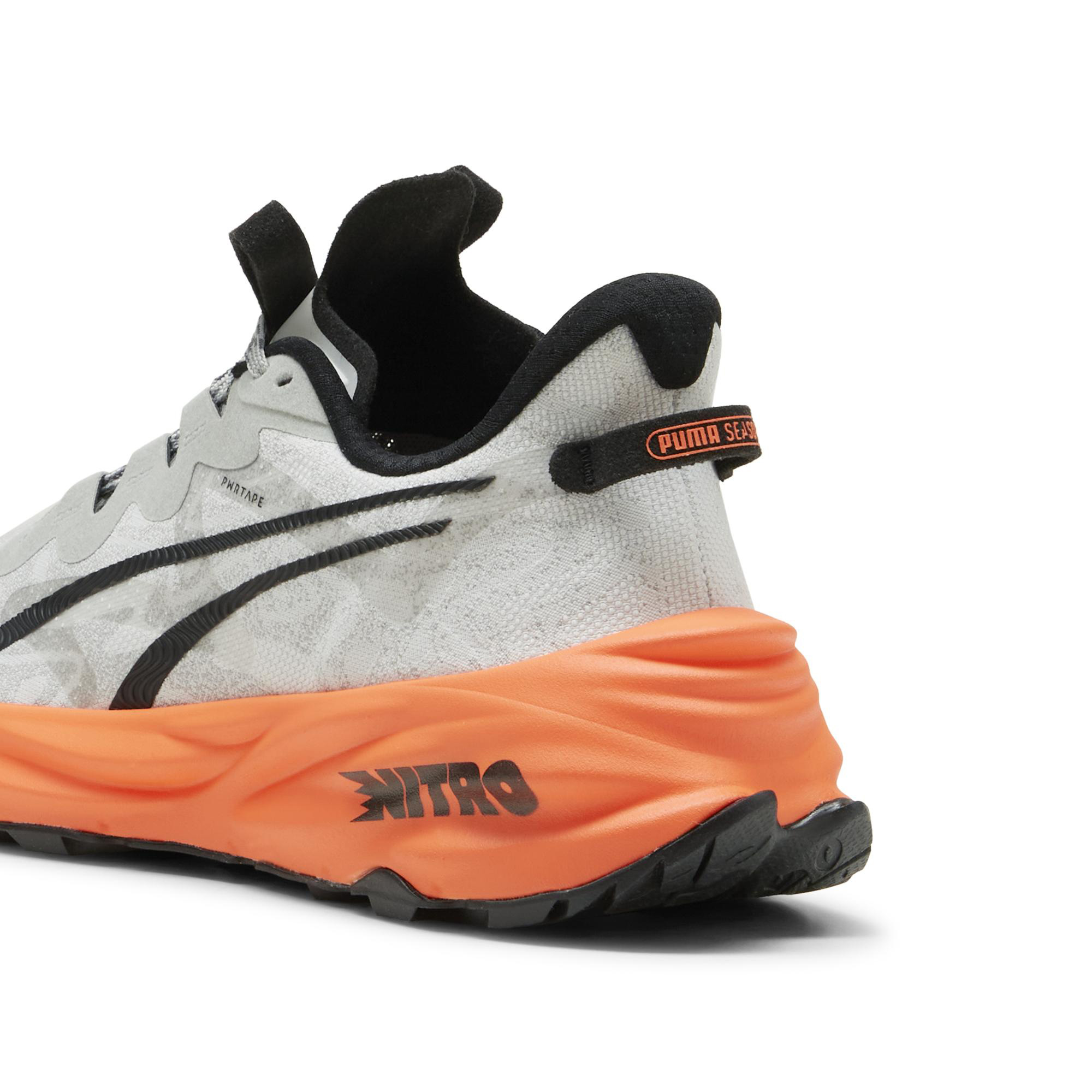 Puma Fast-Trac Nitro 3 Erkek Gri Koşu Ayakkabısı