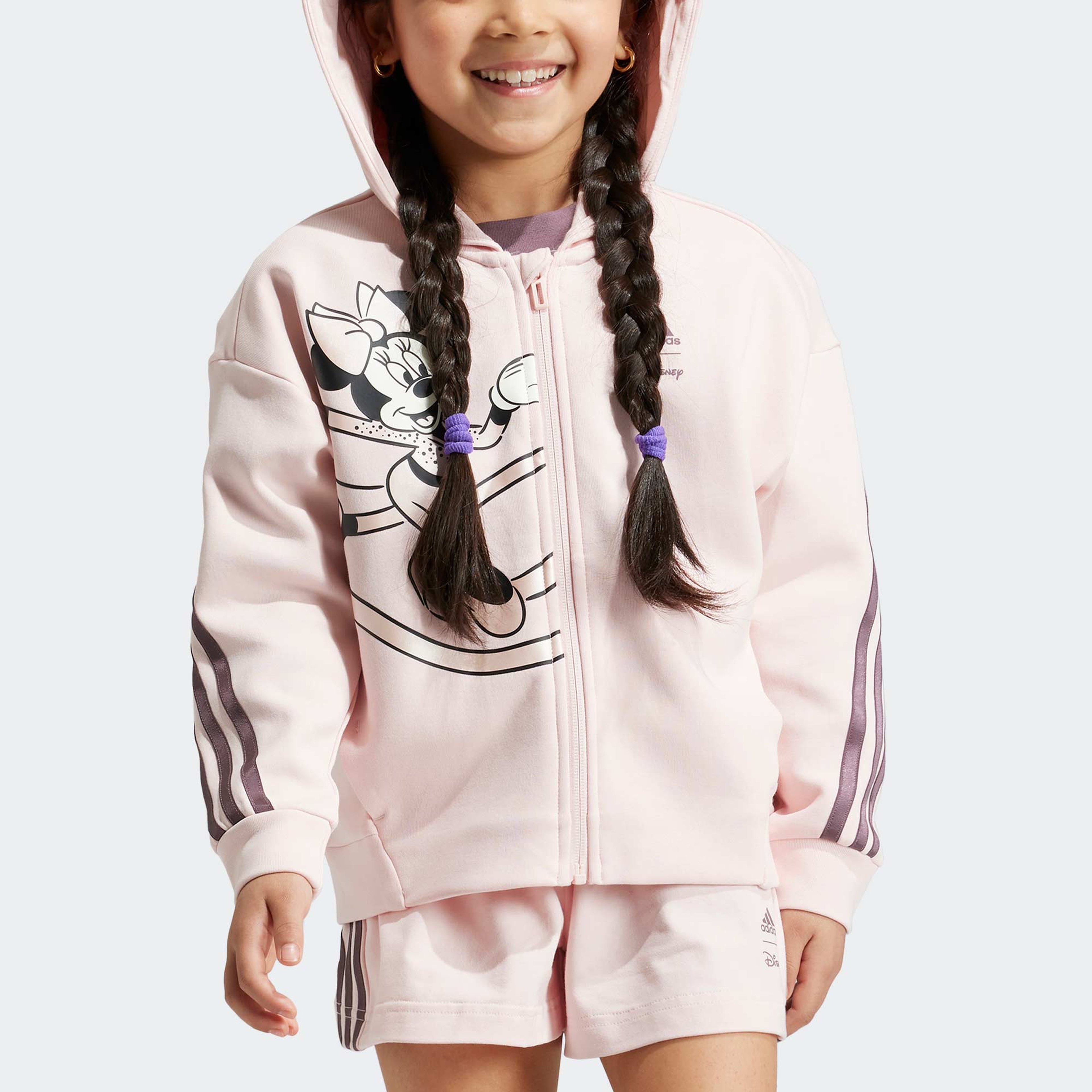 Adidas Minnie&Daisy Çocuk Pembe Günlük Sweatshirt