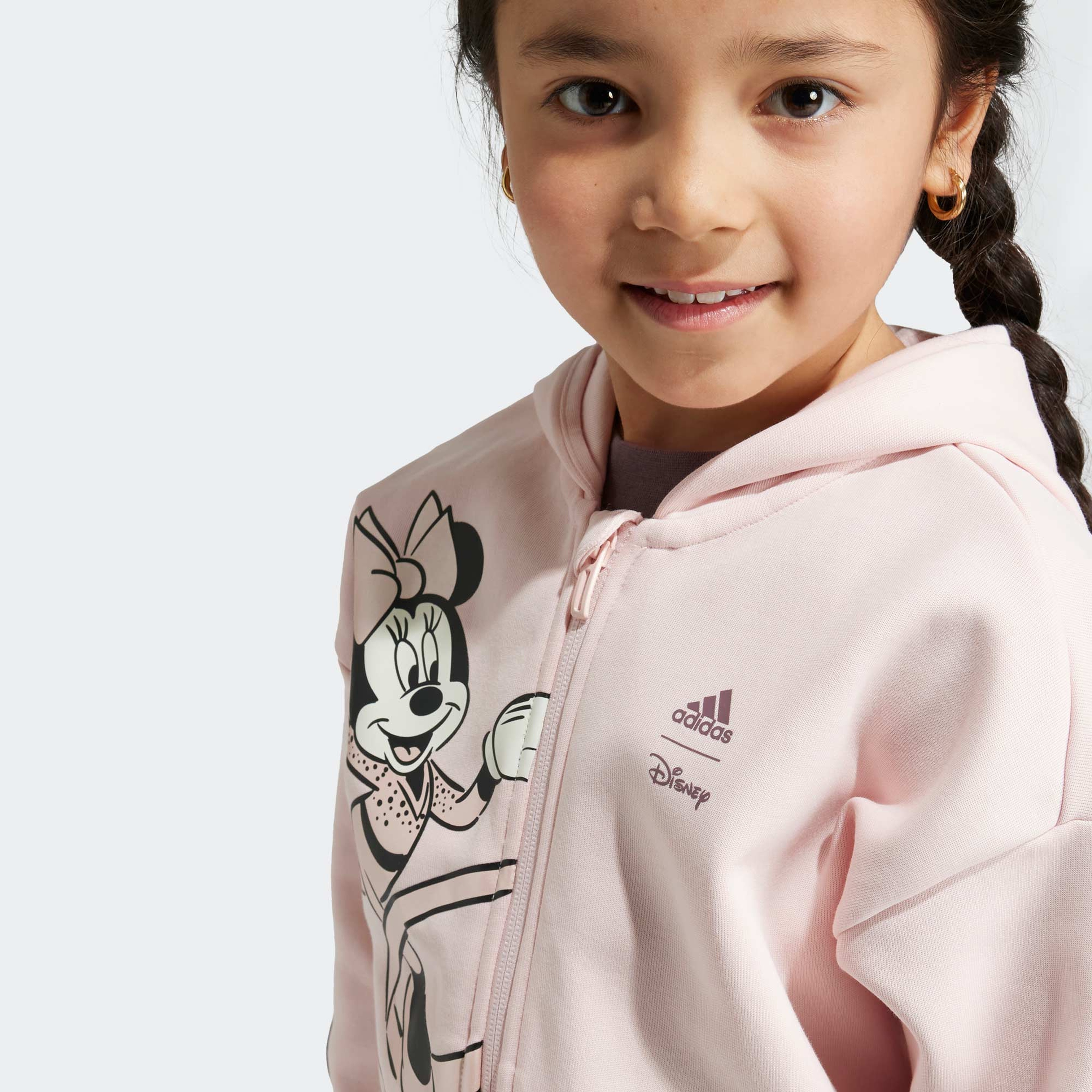 Adidas Minnie&Daisy Çocuk Pembe Günlük Sweatshirt