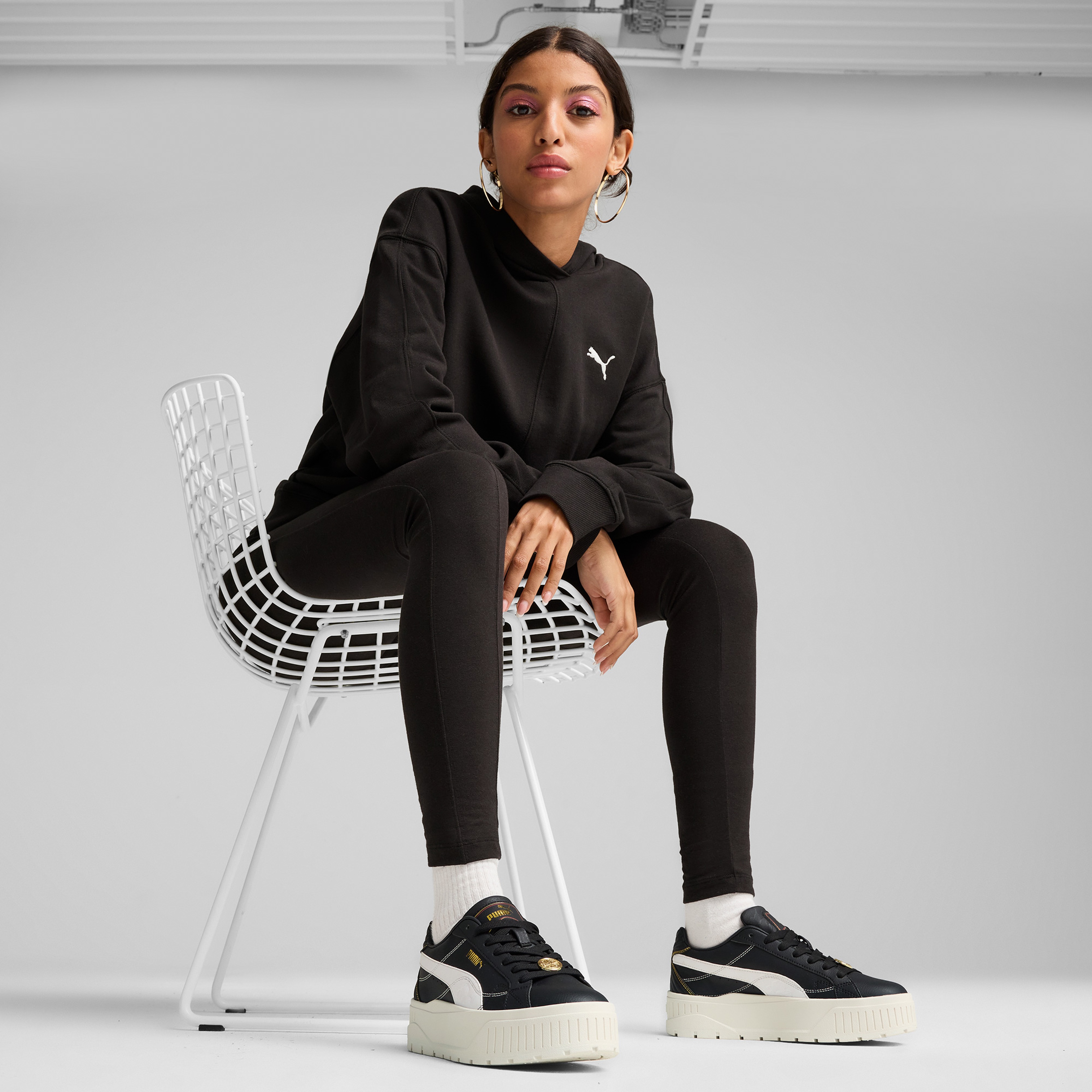 Puma Karmen II Class Act Kadın Siyah Sneaker