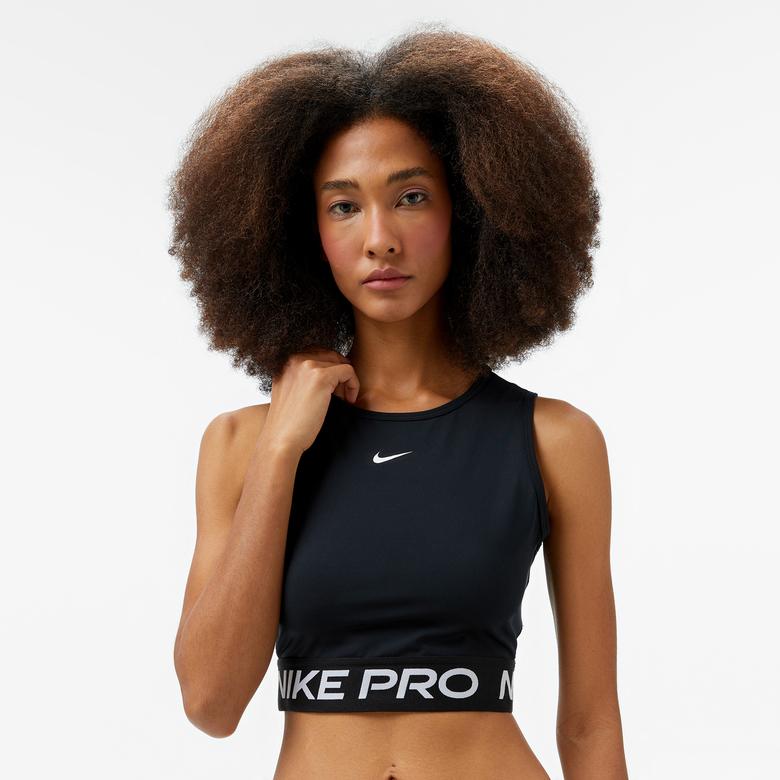 Nike Pro Dri-Fit Kadın Siyah Kolsuz T-Shirt