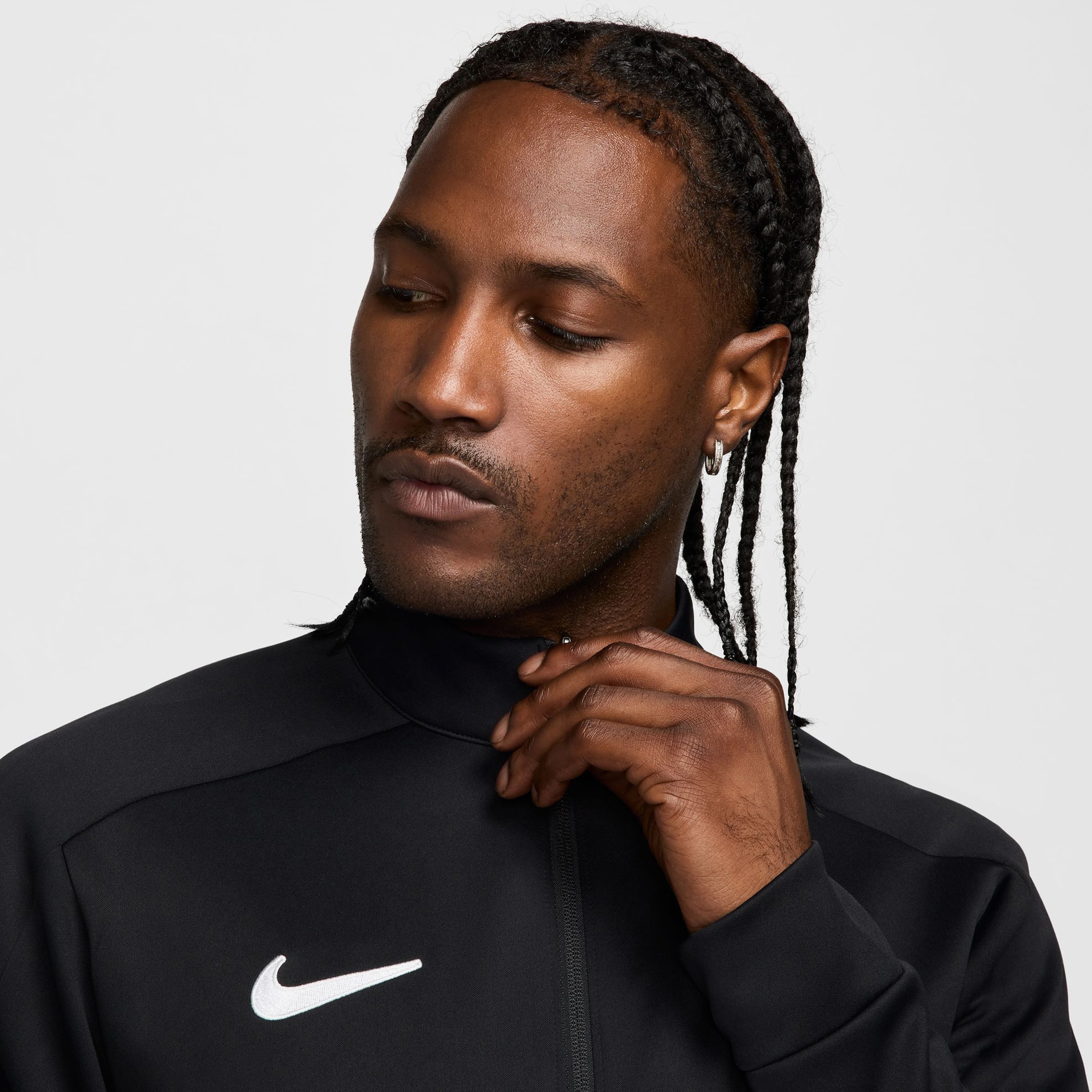 Erkek Siyah Sweatshirt