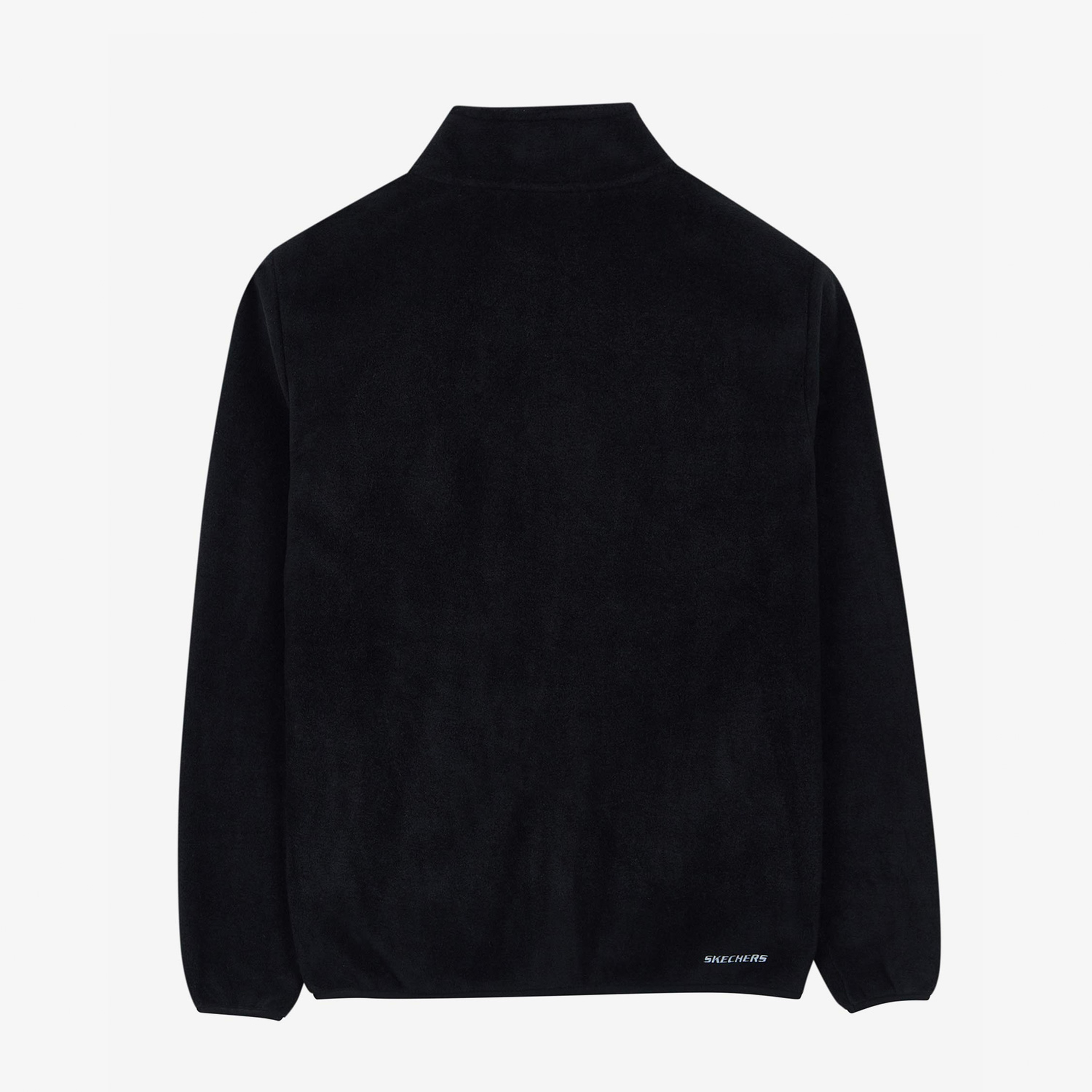 Skechers Turtle Neck Full Zip Erkek Siyah Günlük Polar
