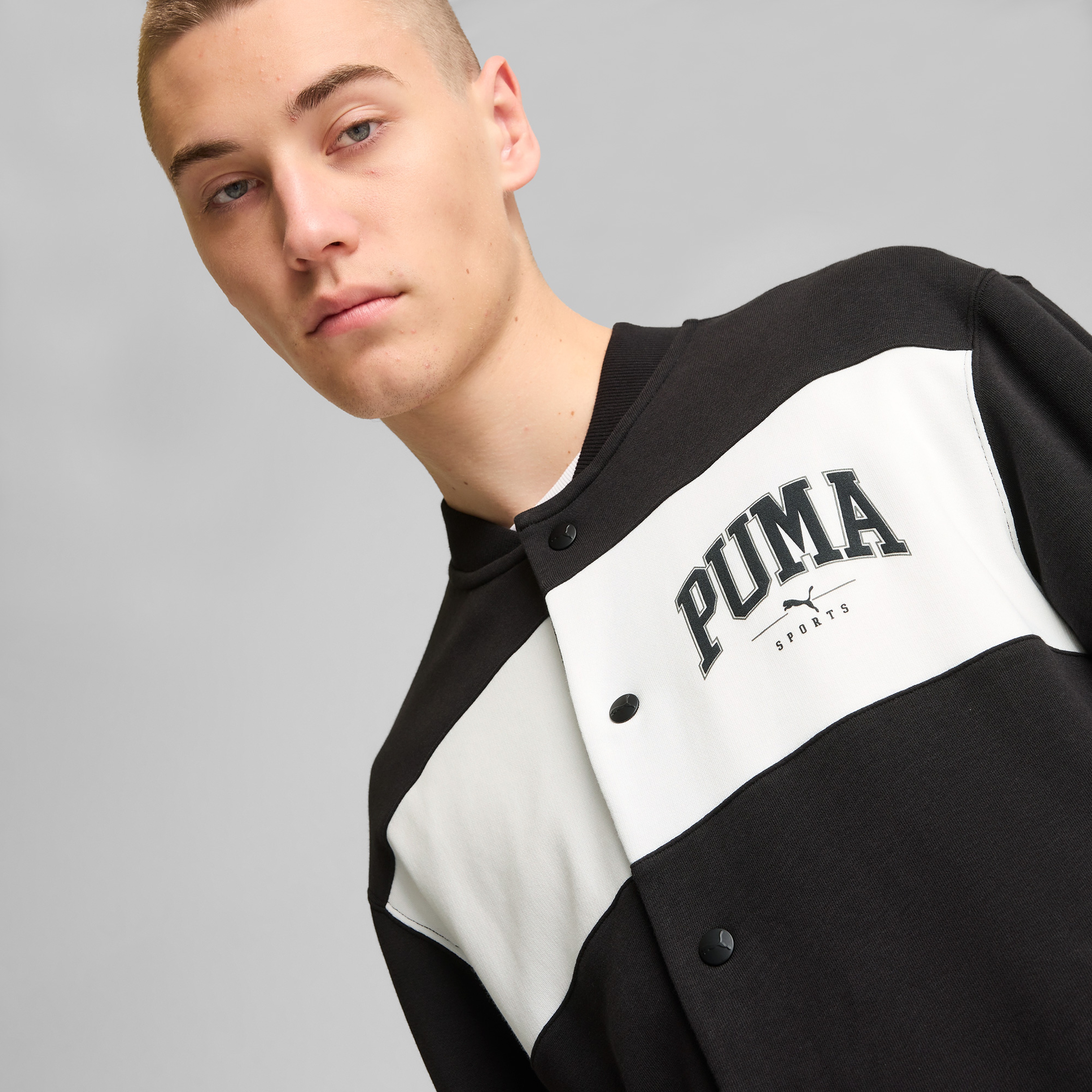 Puma Squad Erkek Siyah Günlük Ceket