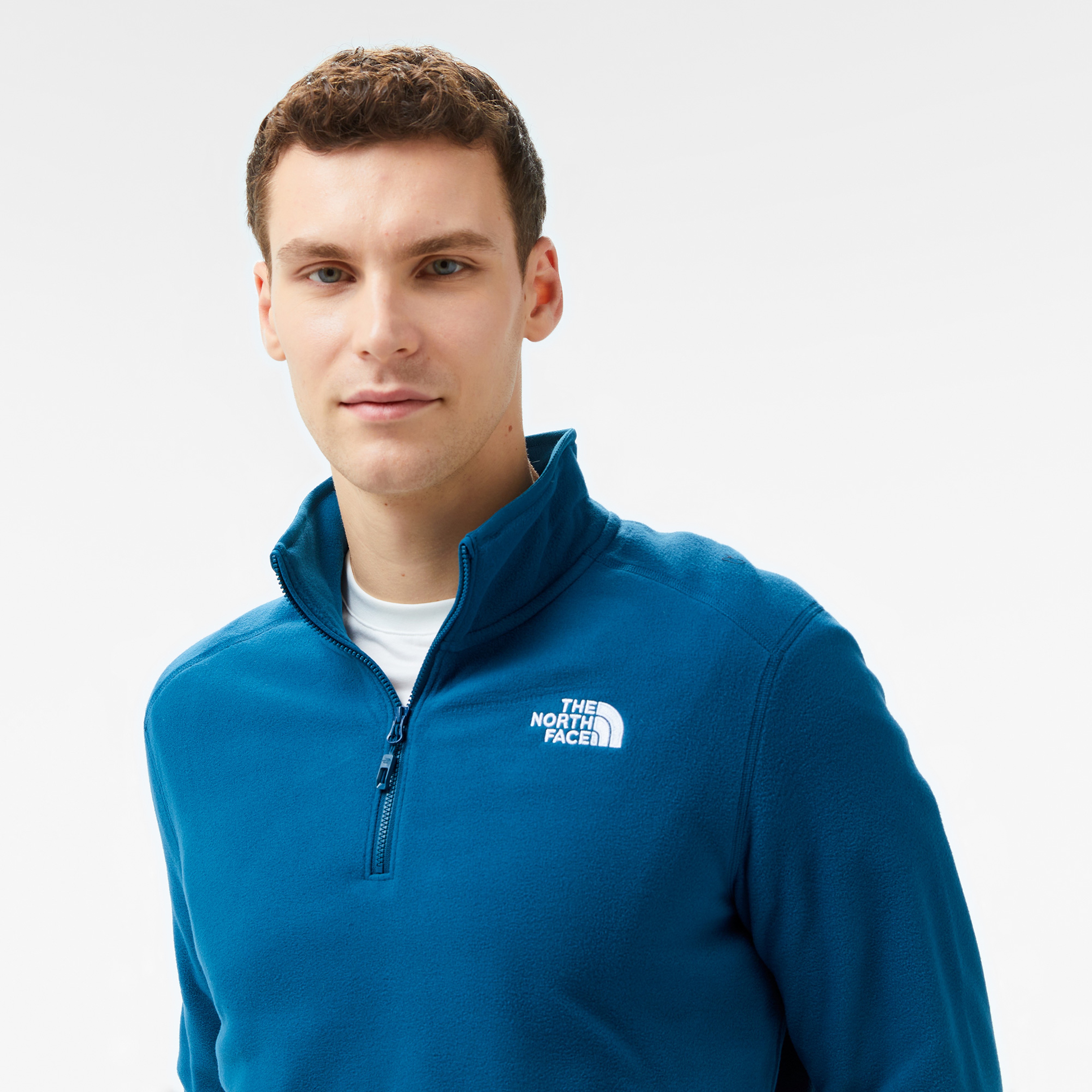 The North Face 100 Glacier 1/4 Zip Erkek Lacivert Ceket