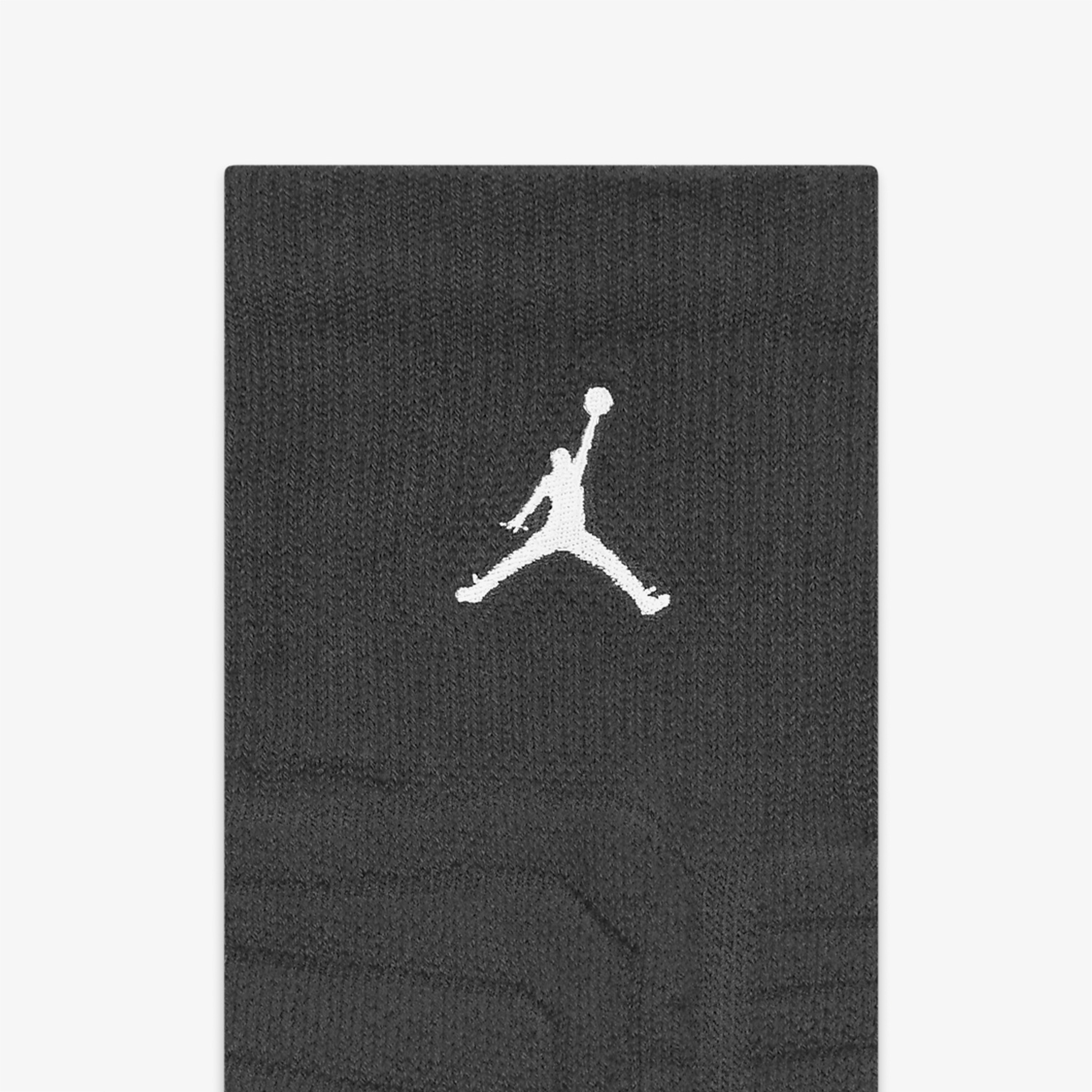 Jordan Ultimate Flight Crew Unisex Siyah Çorap