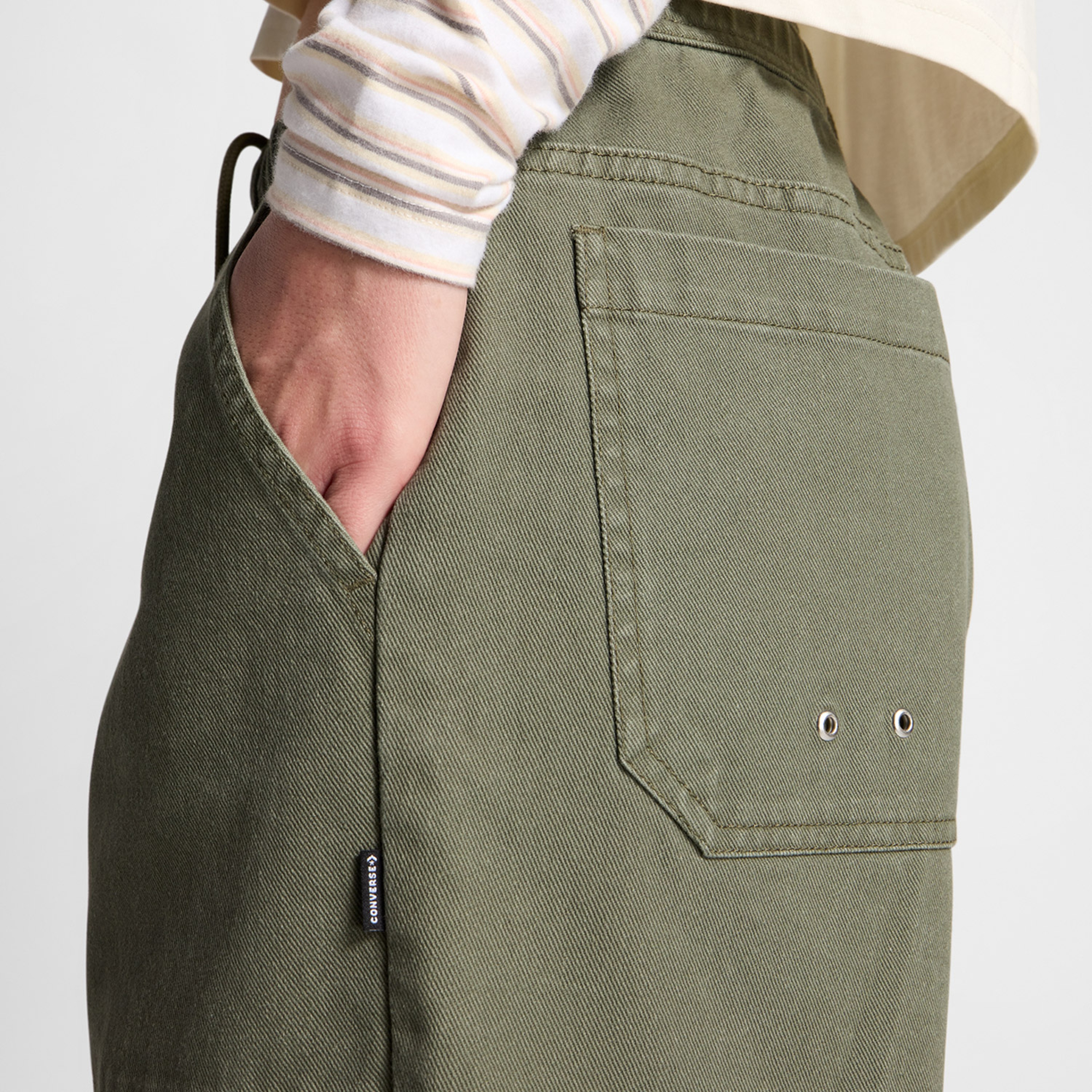 Converse Go-To Harbor Unisex Haki Pantolon