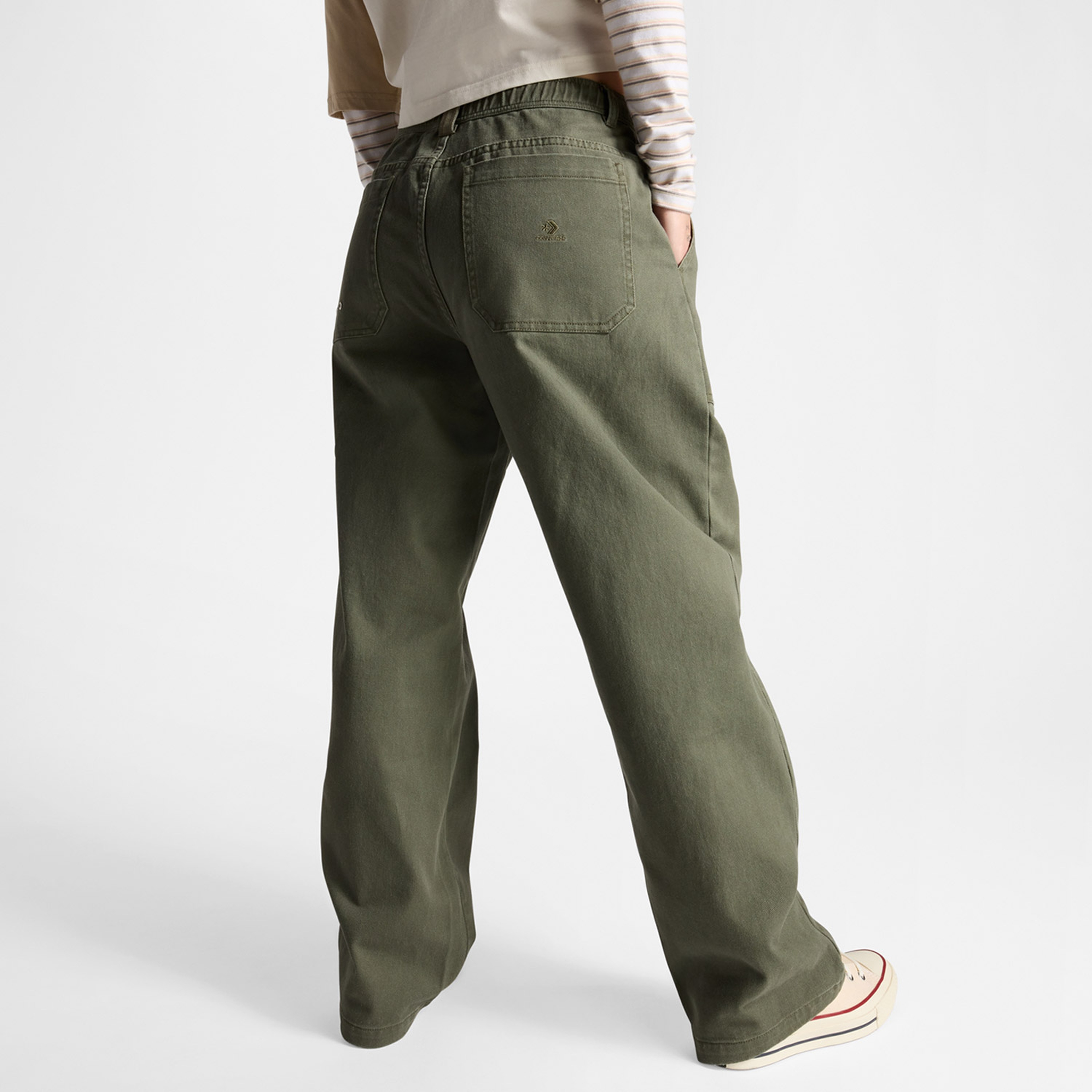 Converse Go-To Harbor Unisex Haki Pantolon