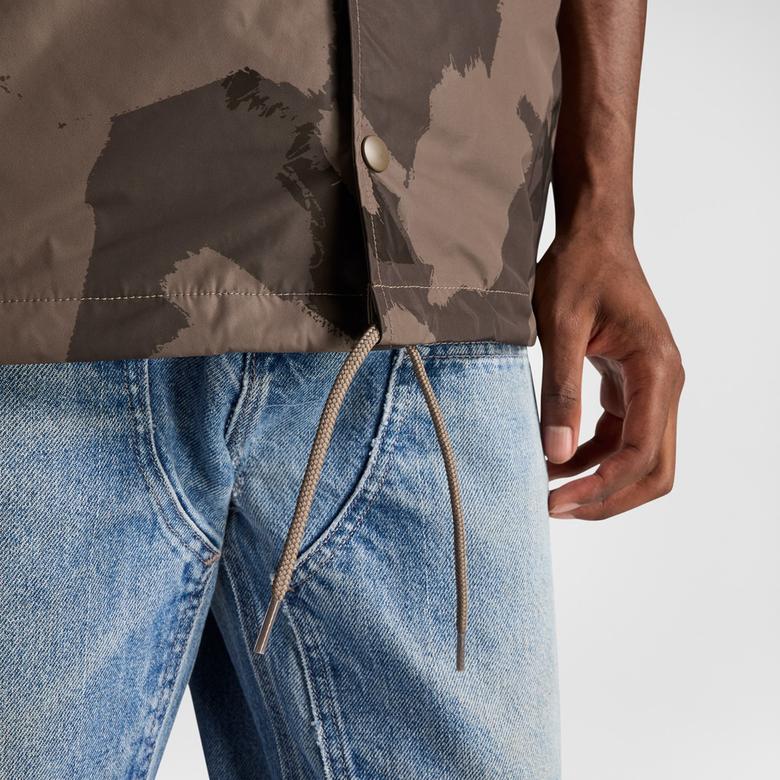 Converse Go-To Unisex Desenli Haki Yağmurluk