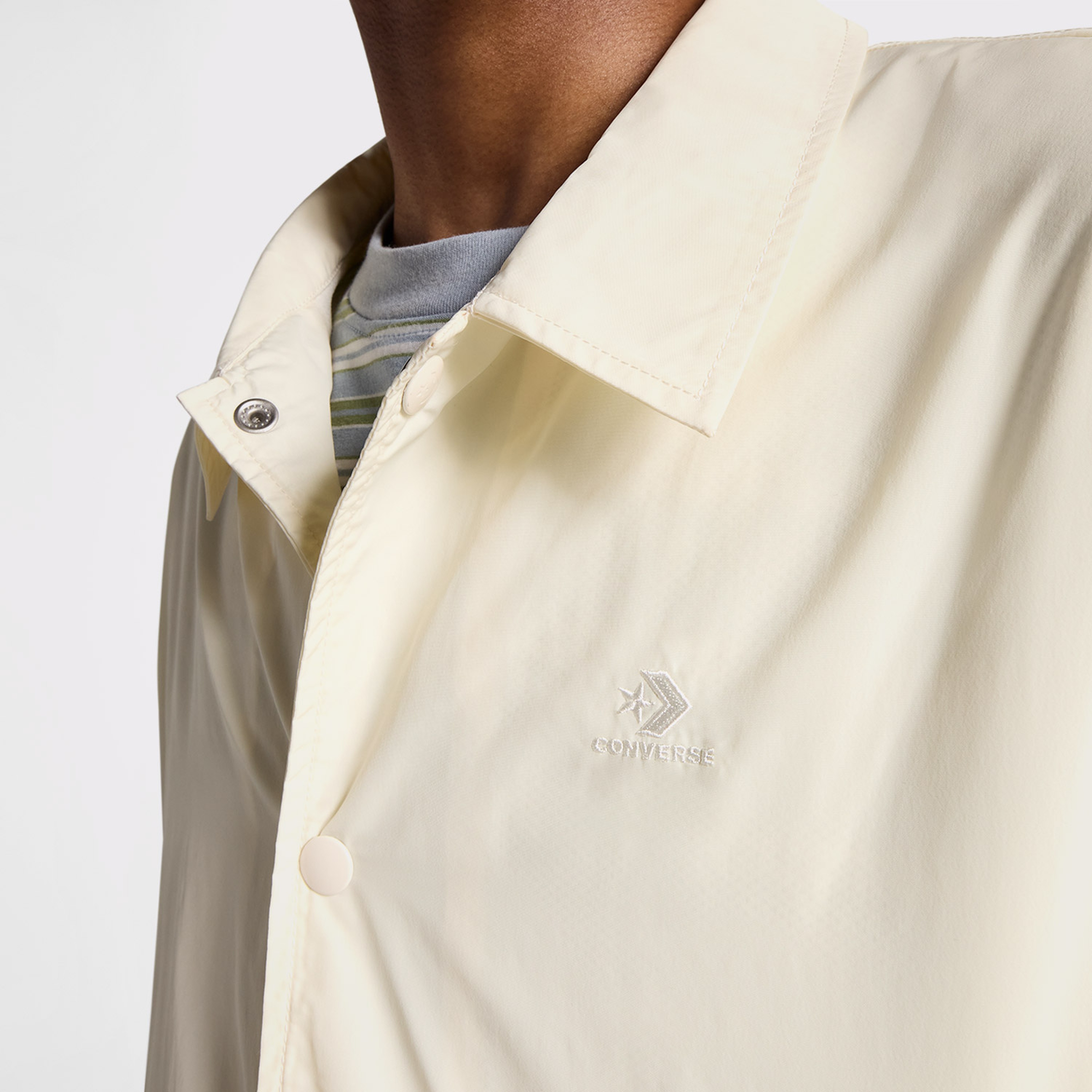 Converse Go-To Andover Unisex Krem Antrenör Ceketi