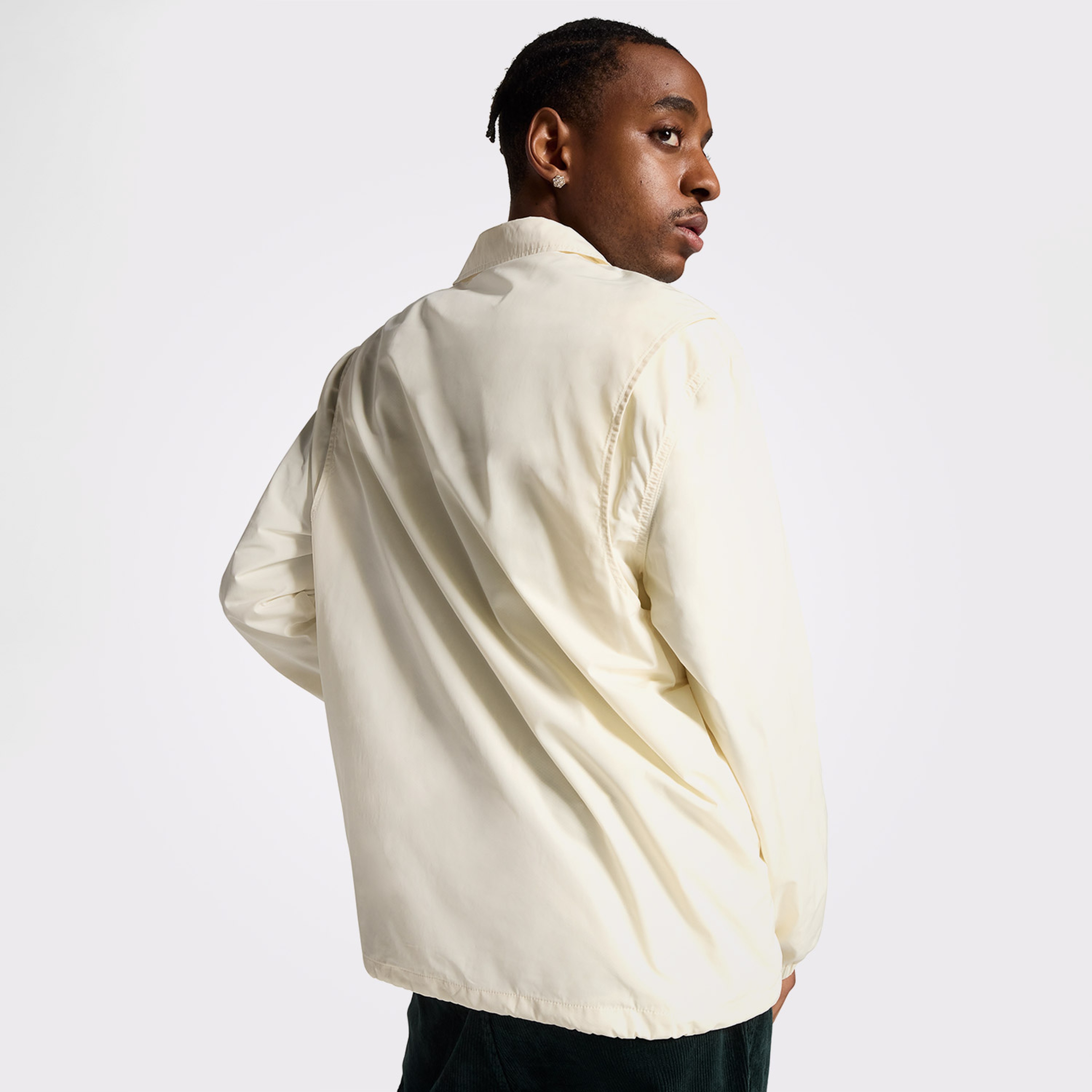 Converse Go-To Andover Unisex Krem Antrenör Ceketi