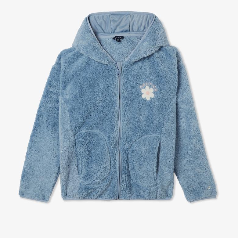 Nautica Knit Active Top Çocuk Mavi Sweatshirt