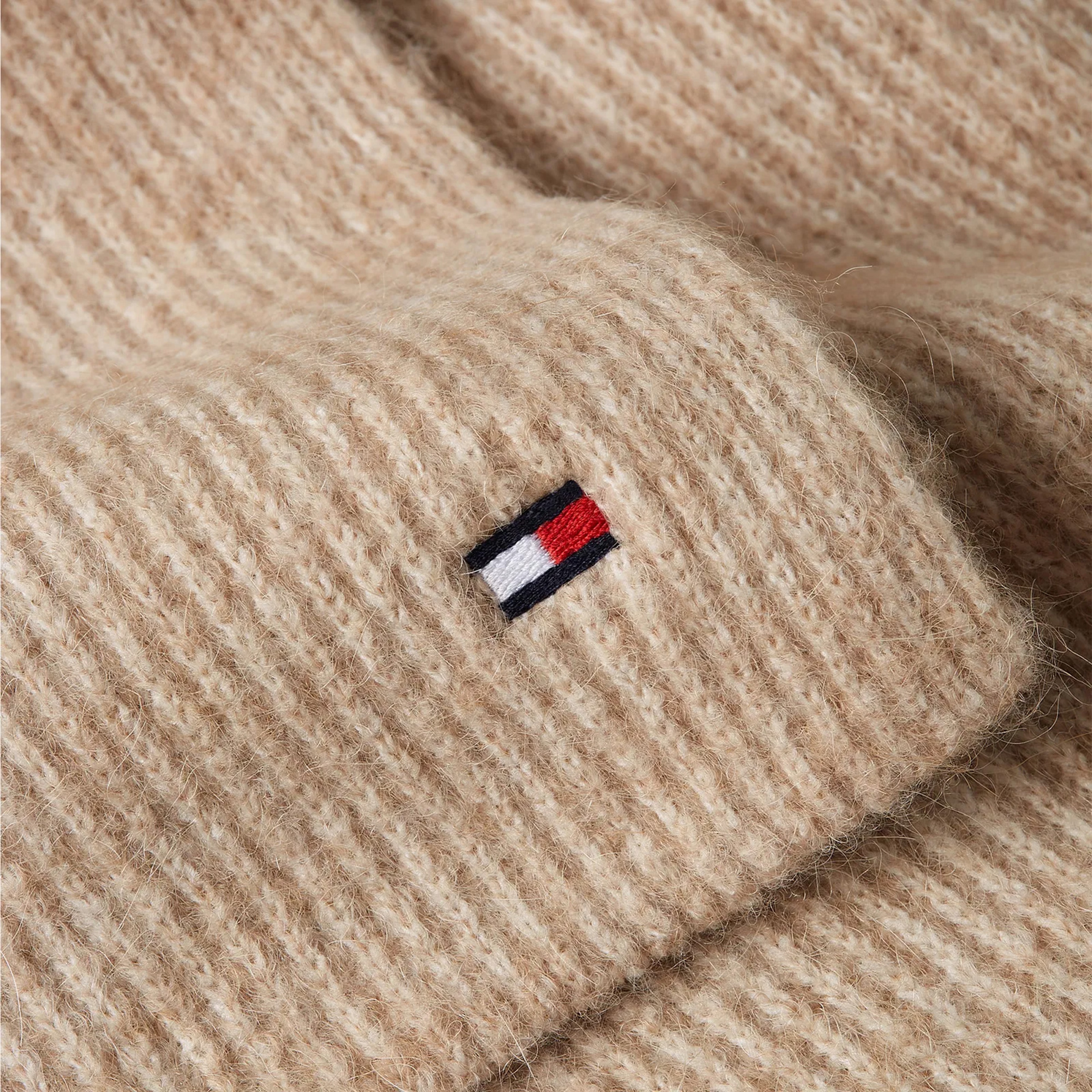 Tommy Hilfiger Kadın Bej Atkı