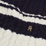 Tommy Hilfiger Kadın Mavi Atkı