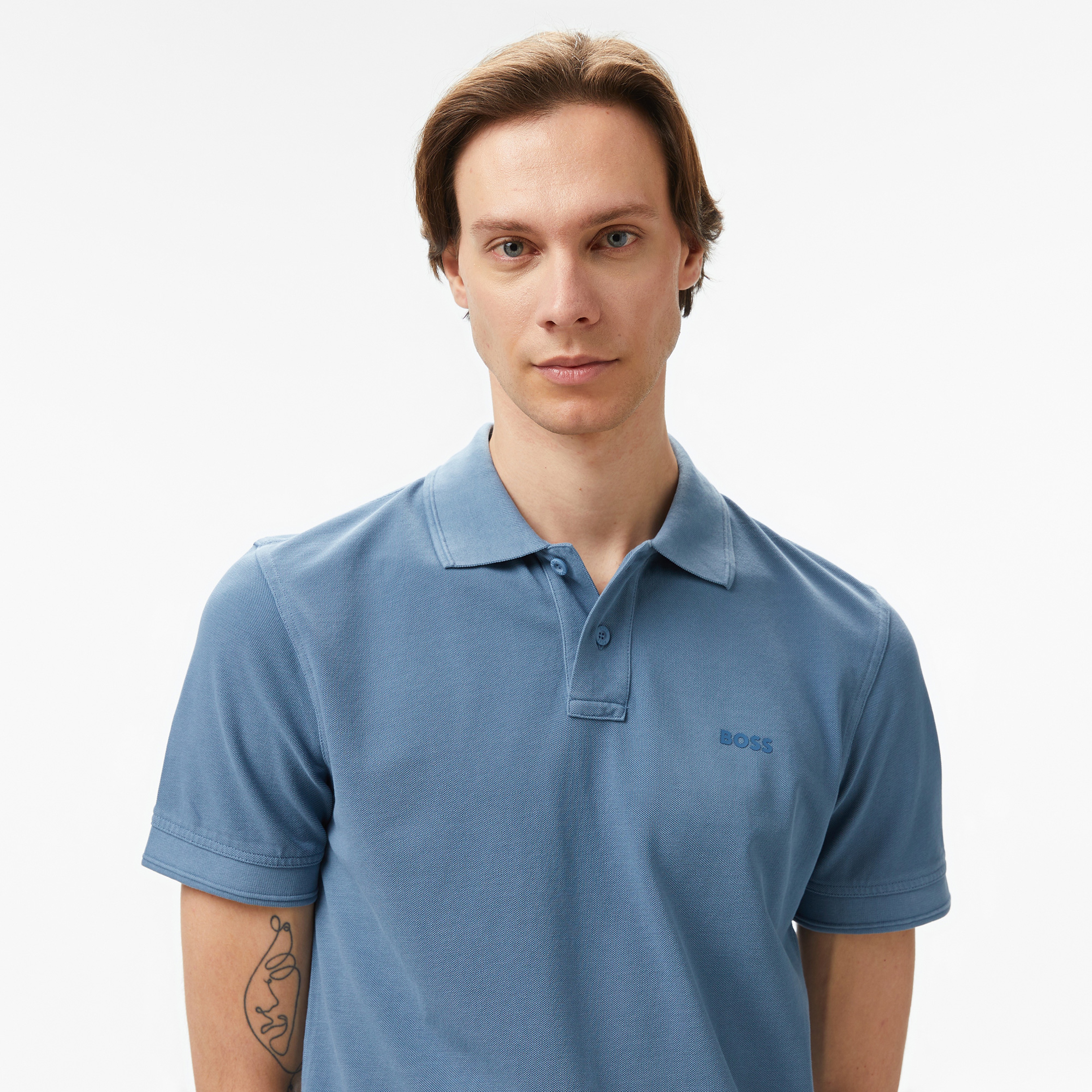 Boss Erkek Mavi Polo