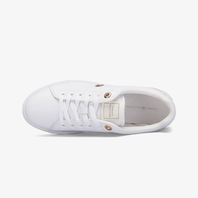 Tommy Hilfiger Tommy Hilfiger Kadın Beyaz Ayakkabı Sneaker | Occasion Beyaz - 5. görsel