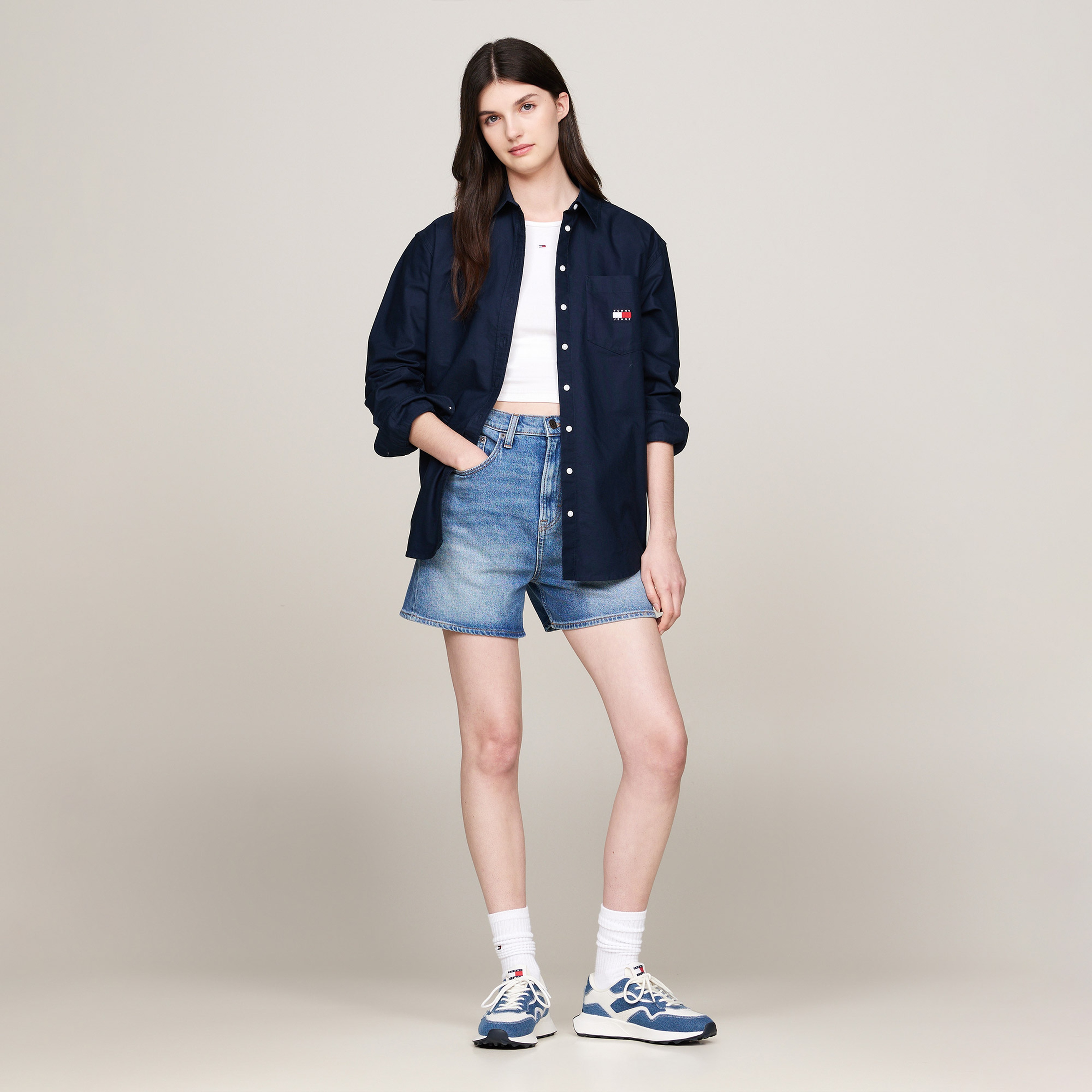 Tommy Jeans Kadın Mavi Ayakkabı