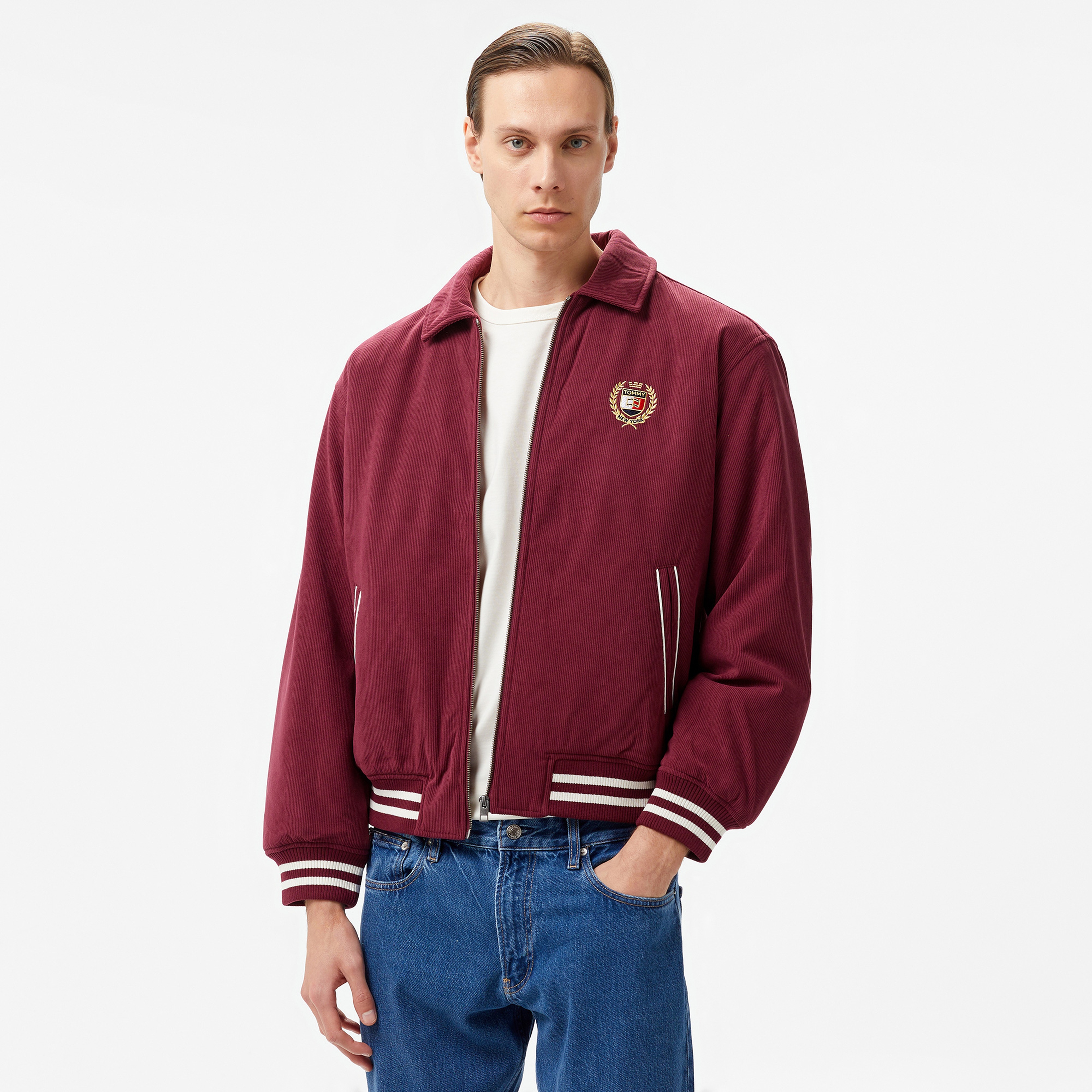 Tommy Jeans Erkek Mor Mont