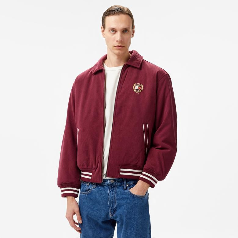 Tommy Jeans Erkek Mor Mont