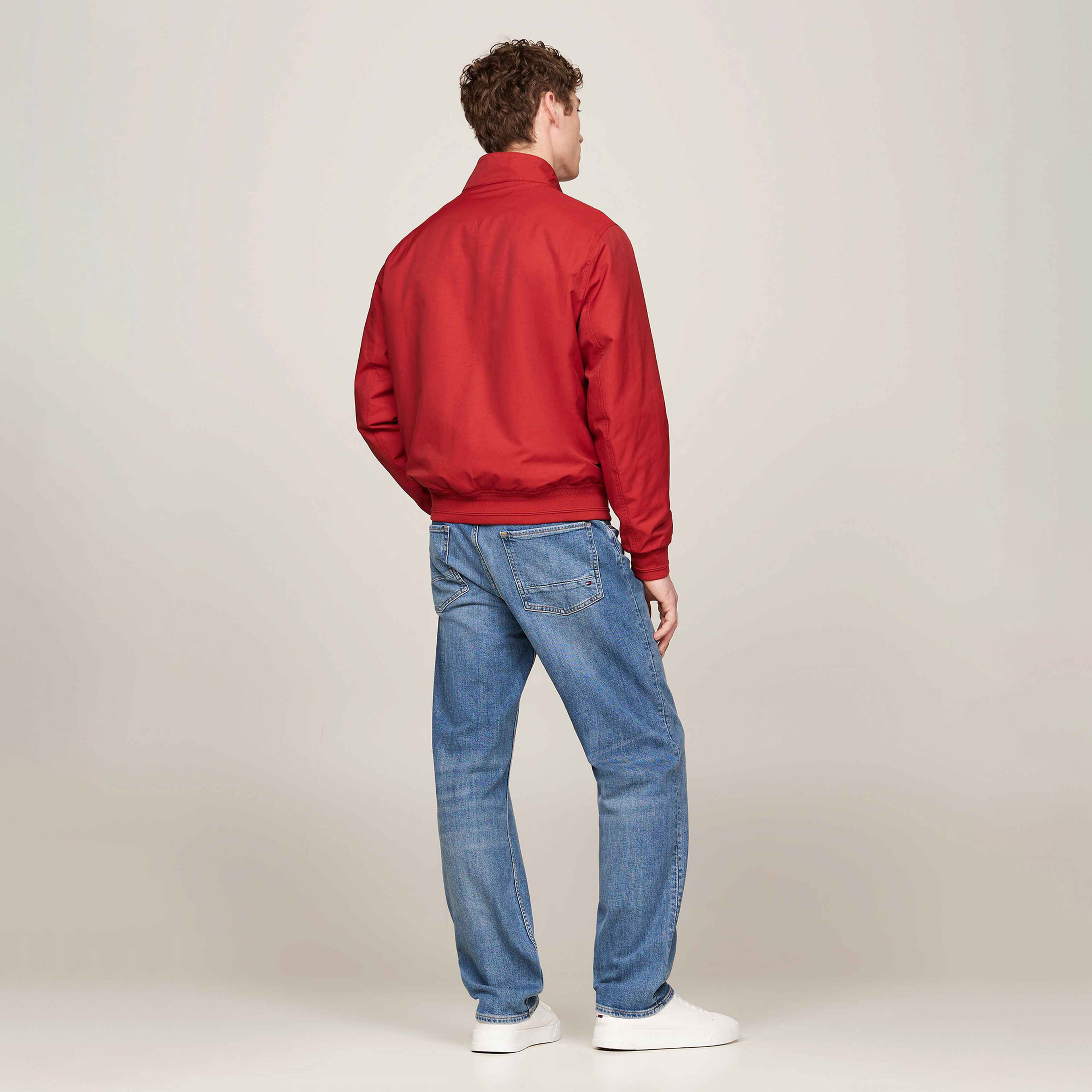 Tommy Hilfiger Erkek Kırmızı Mont