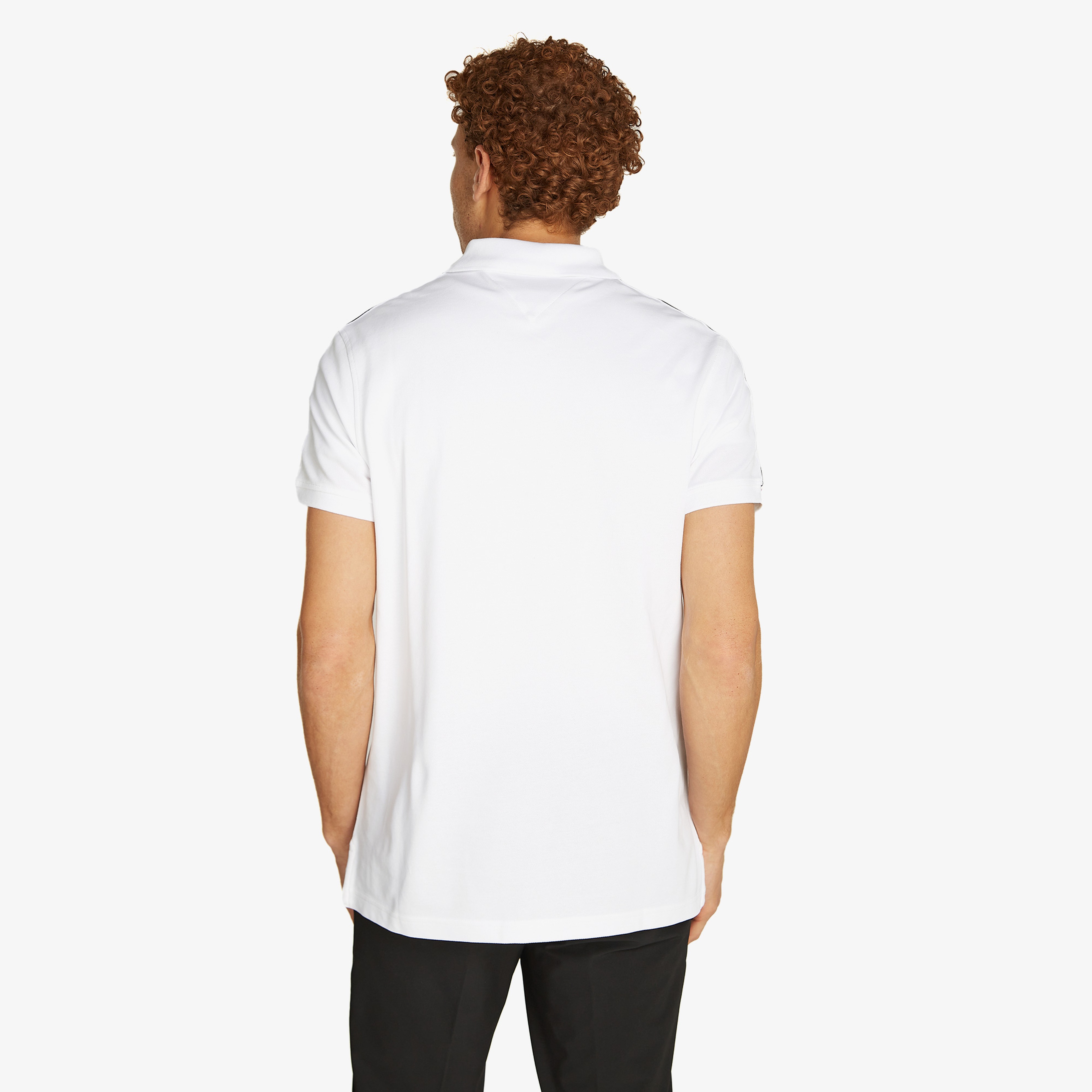 Tommy Hilfiger Erkek Beyaz Polo