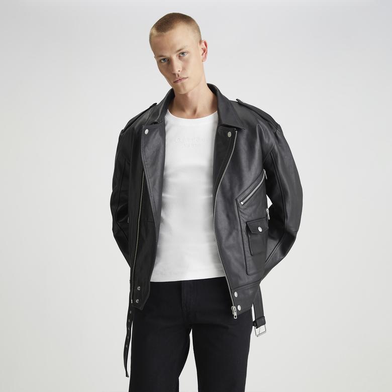 Calvin Klein Jeans Erkek Siyah Mont