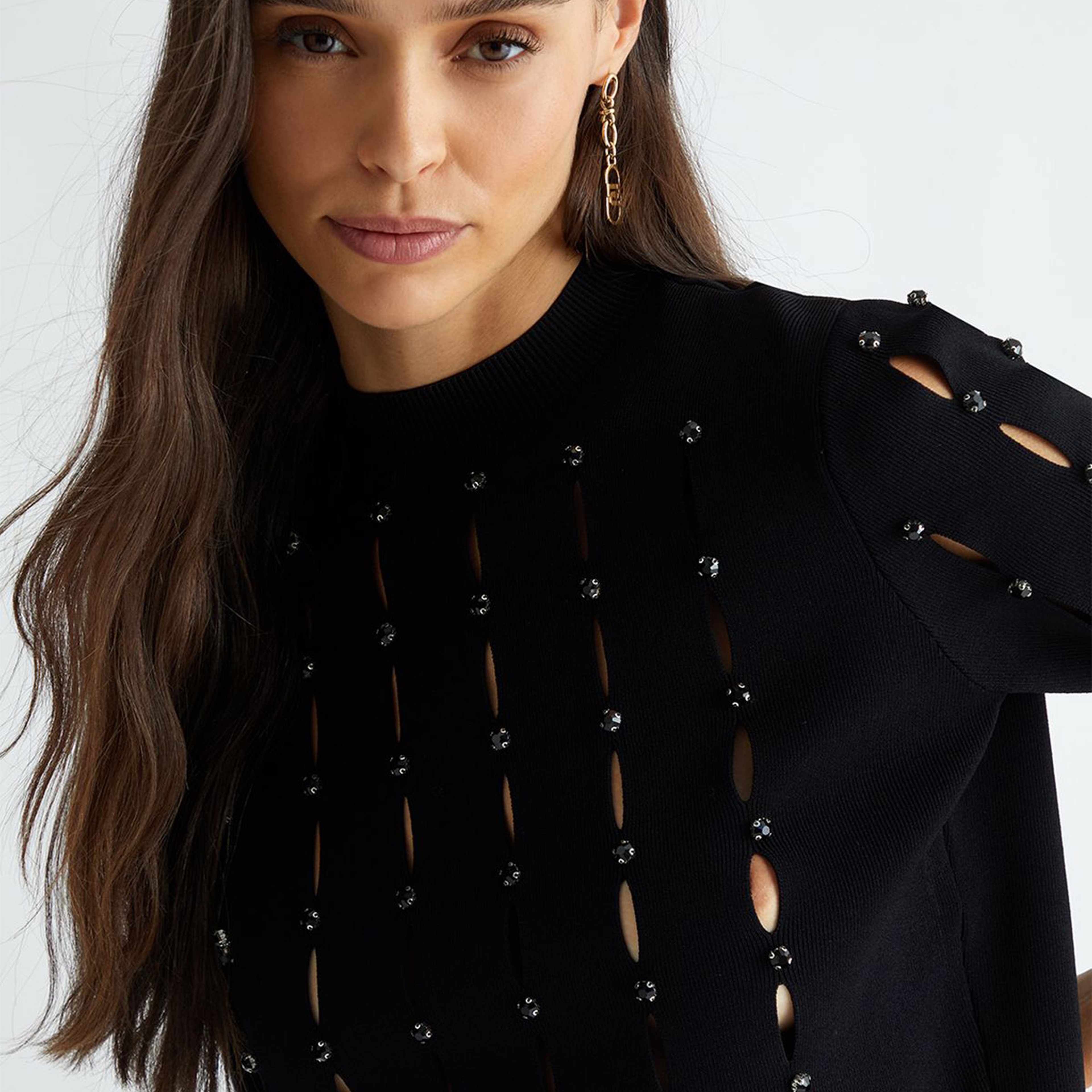 Liu Jo Kadın Siyah Kazak