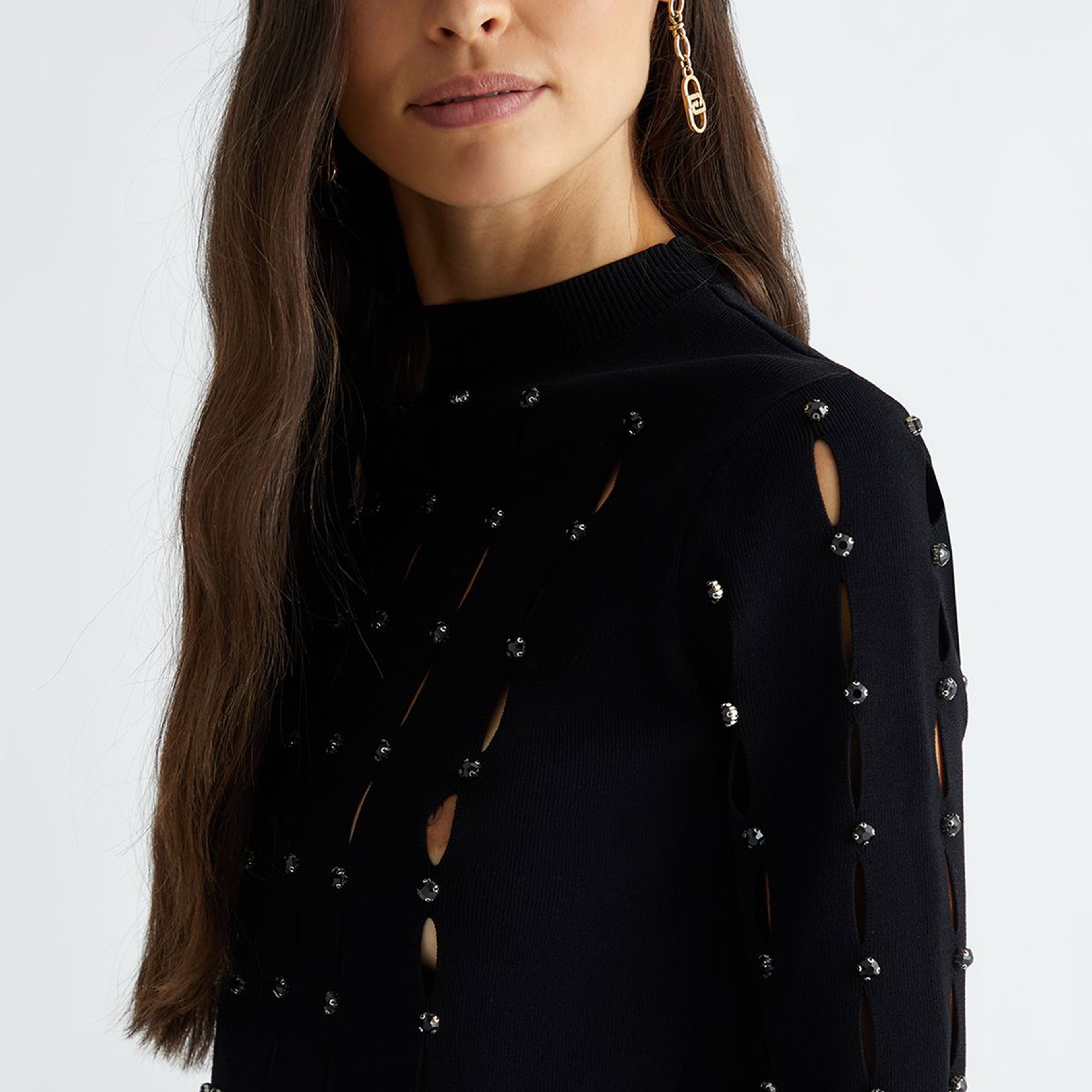 Liu Jo Kadın Siyah Kazak