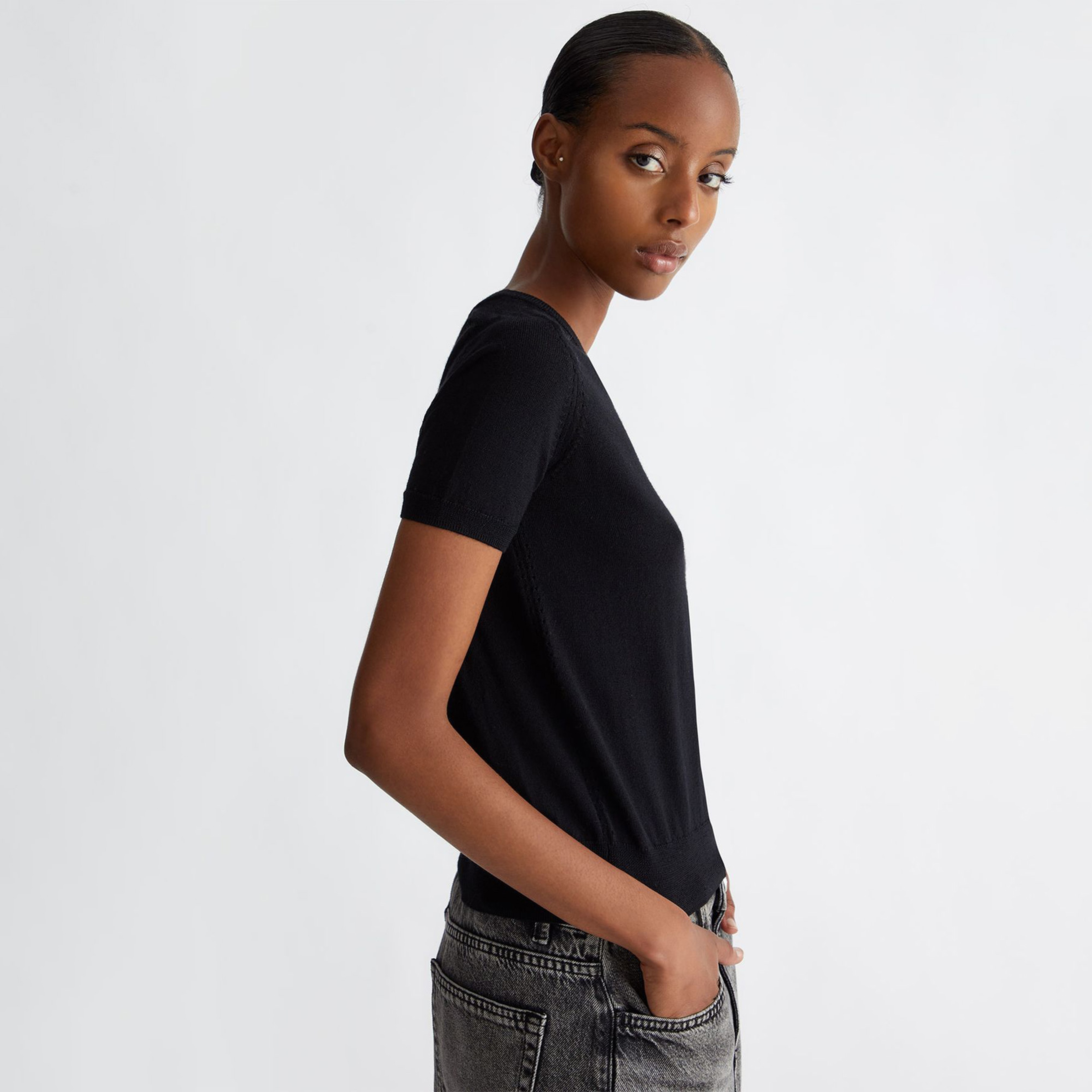 Liu Jo Kadın Siyah Triko