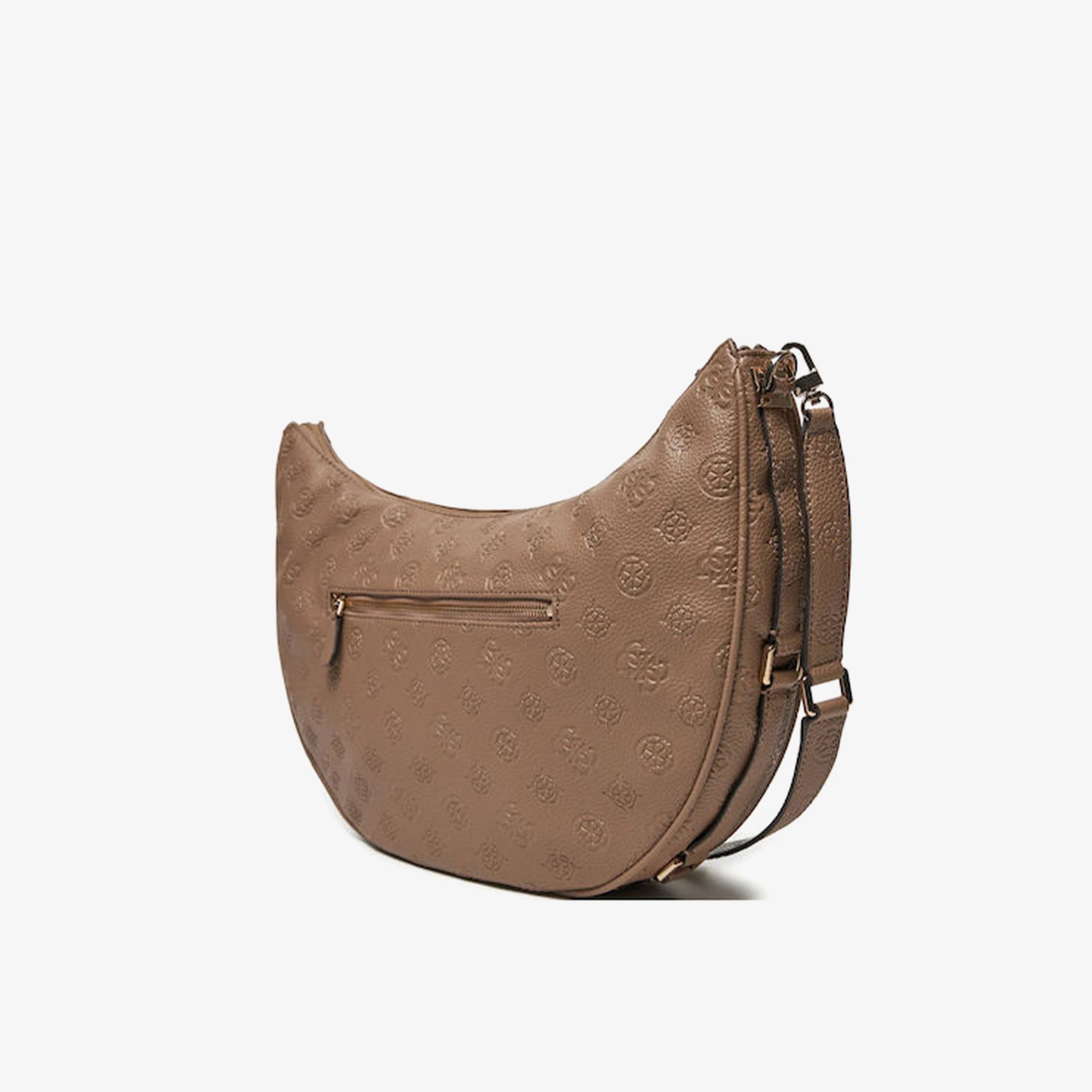 Guess Deesa Logovrtible Cresidia Large Hobo Kadın Kahverengi Omuz Çantası